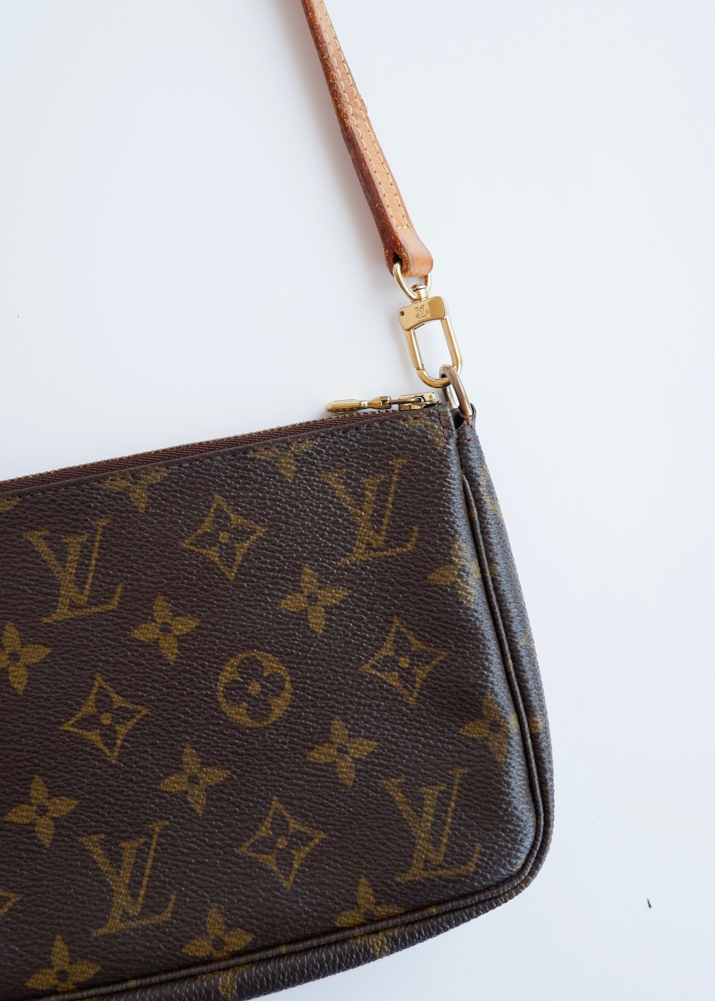 Authentic Preowned Louis Vuitton Monogram Pochette Accessories Crossbody