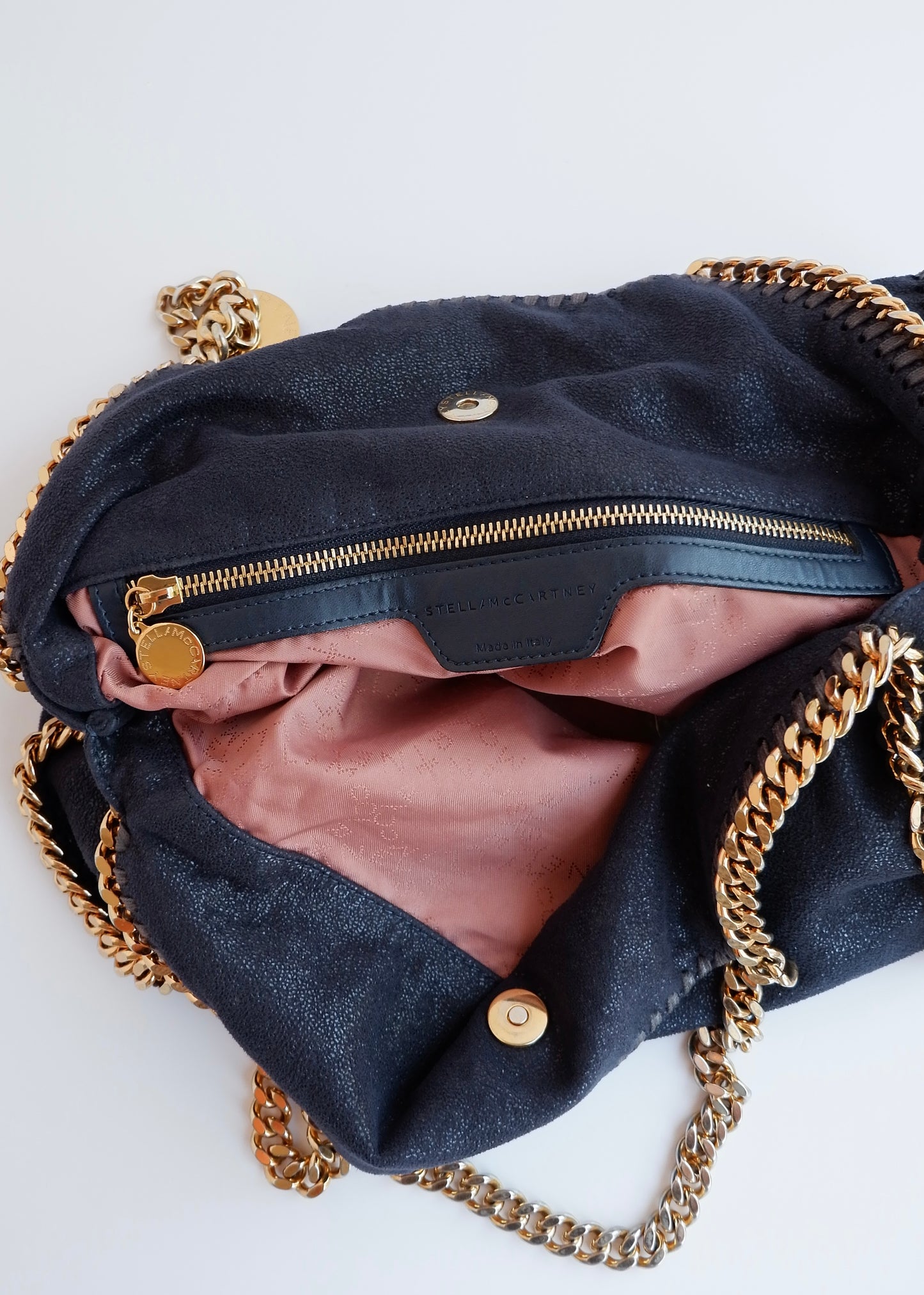 Authentic Preowned Stella McCartney Navy Fallabela Two Way Shoulder Bag