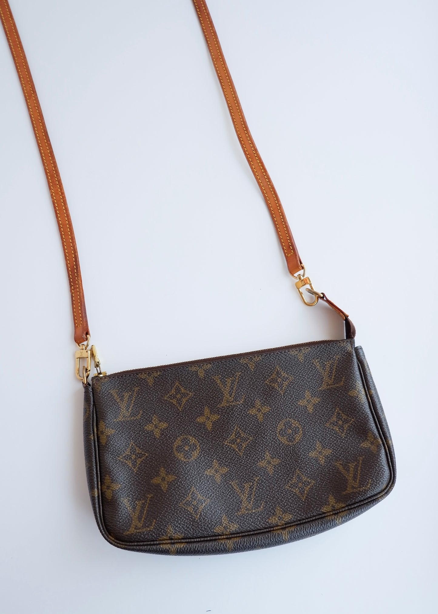 Authentic Preowned Louis Vuitton Monogram Pochette Accessories Crossbody