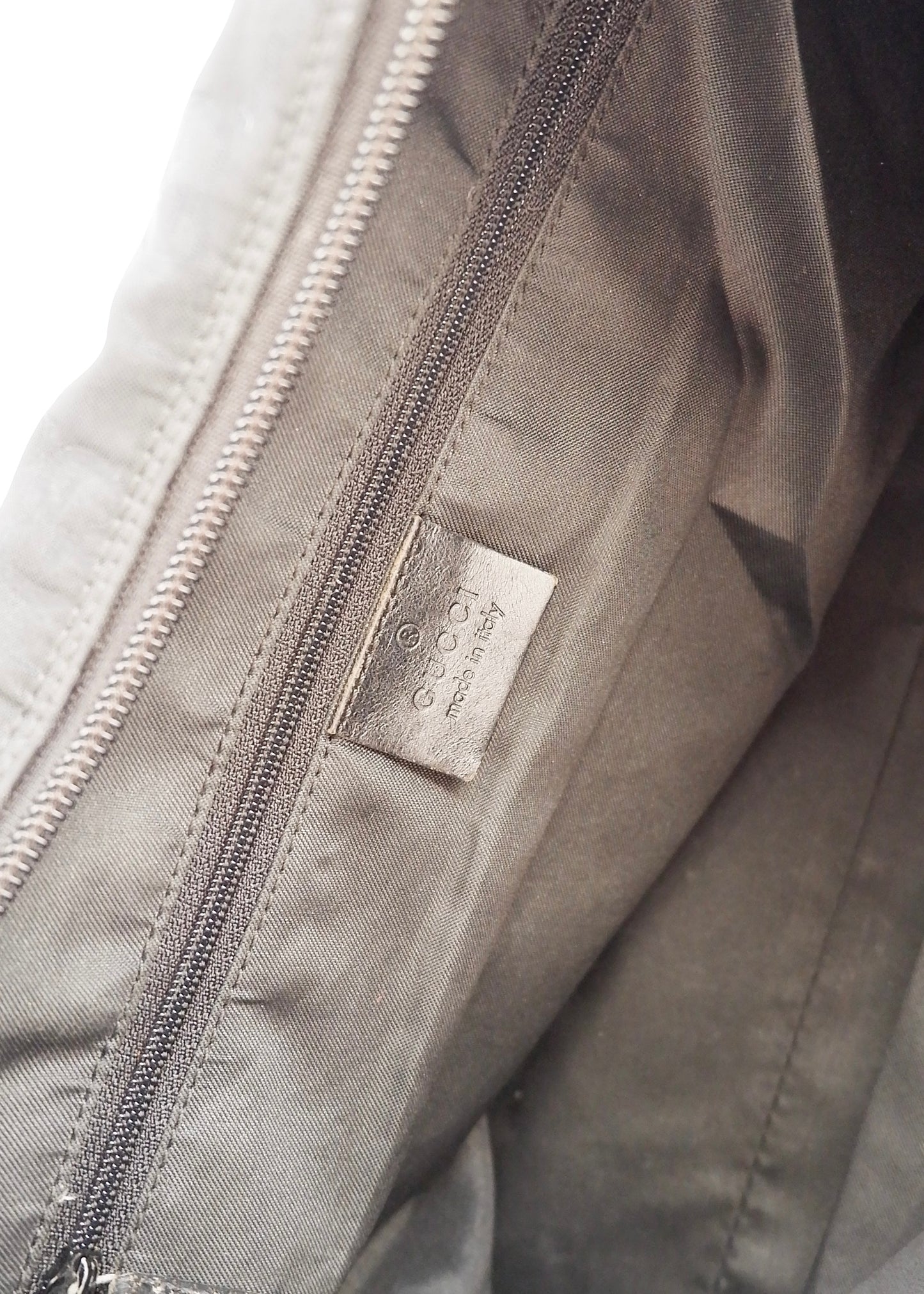 Authentic Preowned Gucci Black GG Canvas Shoulder Bag