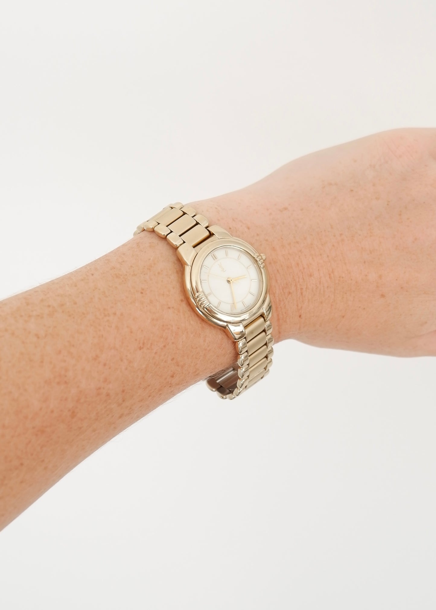 Authentic Preowned Vintage YSL Gold Tone Watch