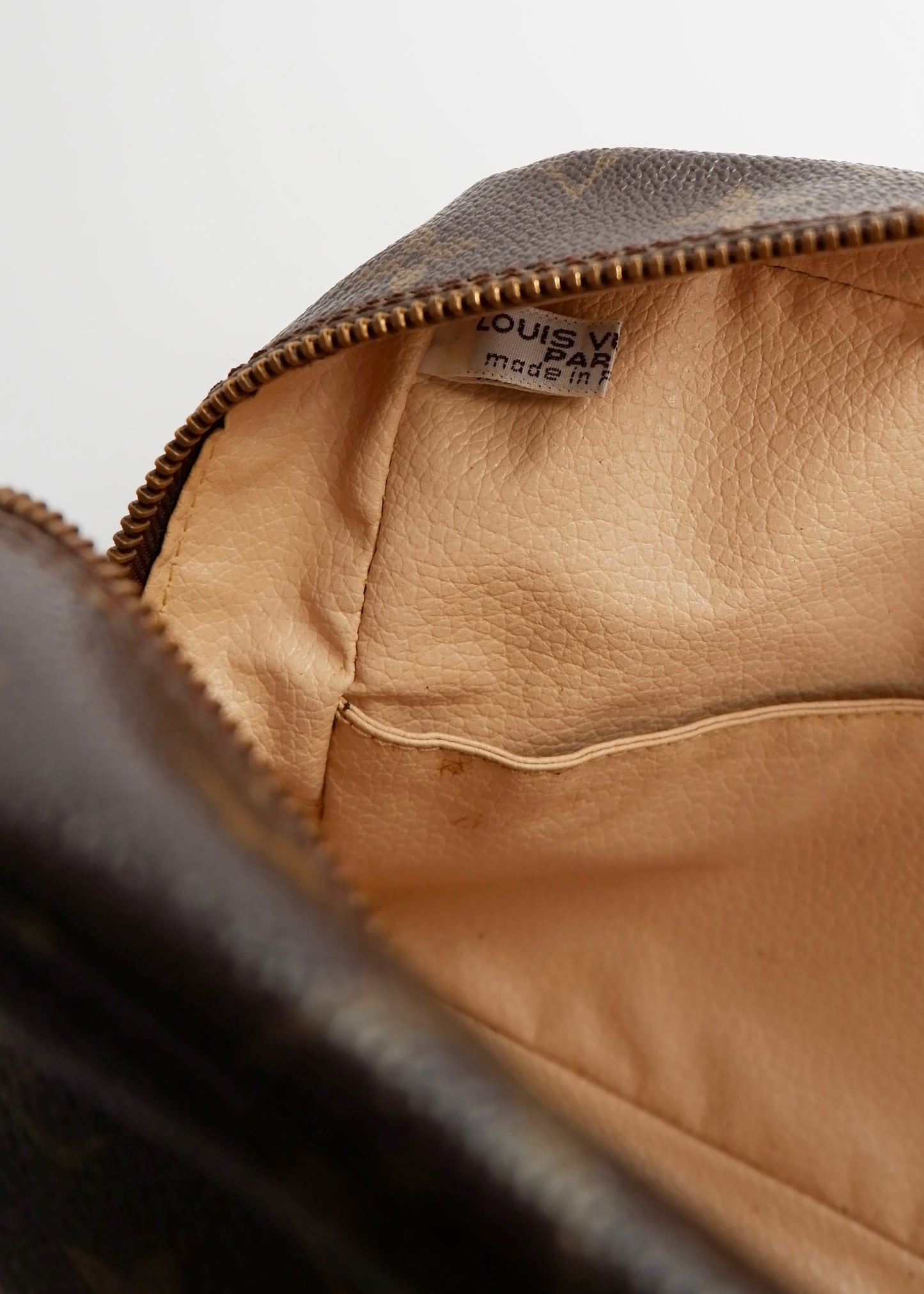 Authentic Preowned Vintage Louis Vuitton Monogram Large Toiletry Pouch