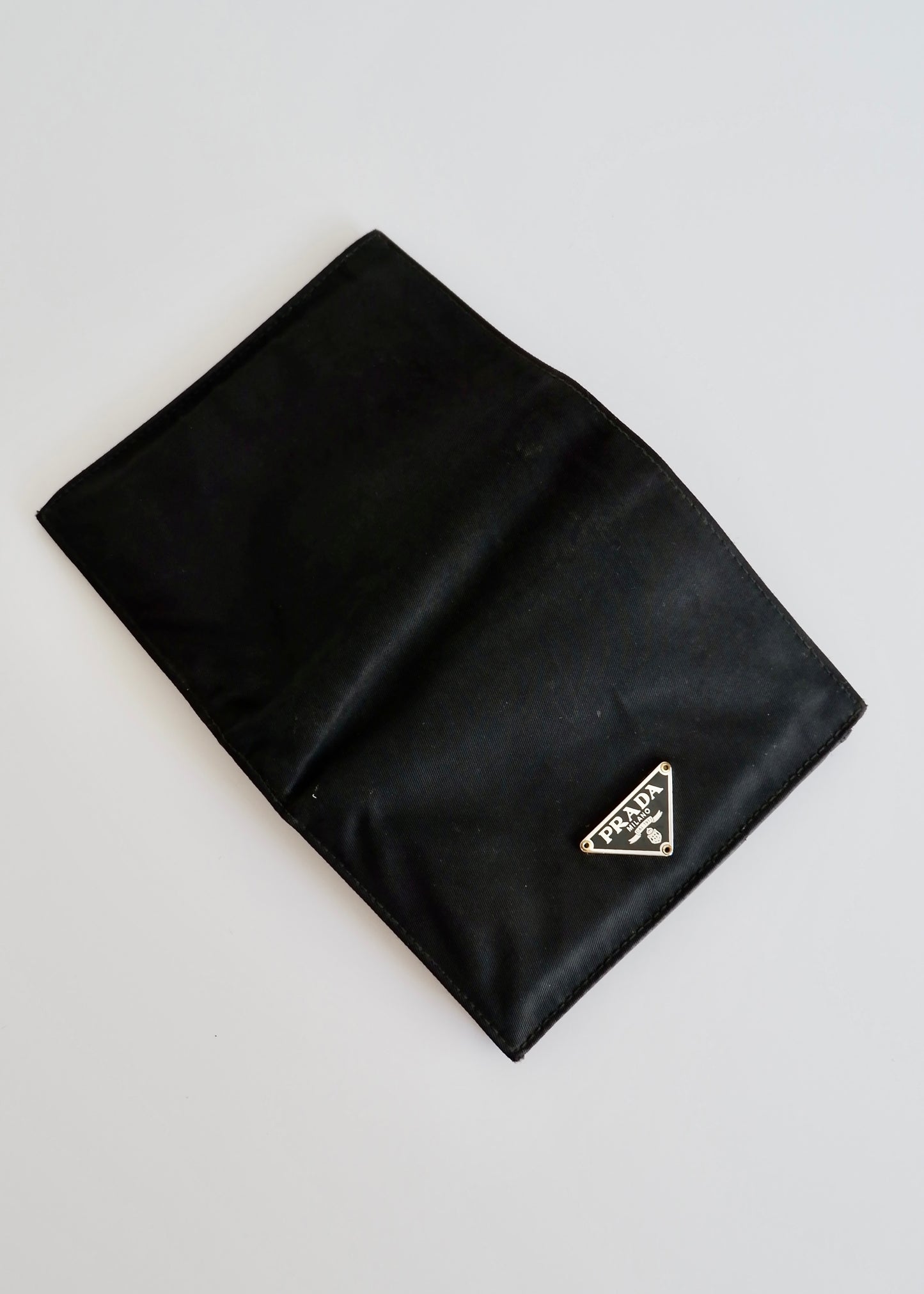 Authentic PREOWNED Prada Black Nylon BiFold Wallet