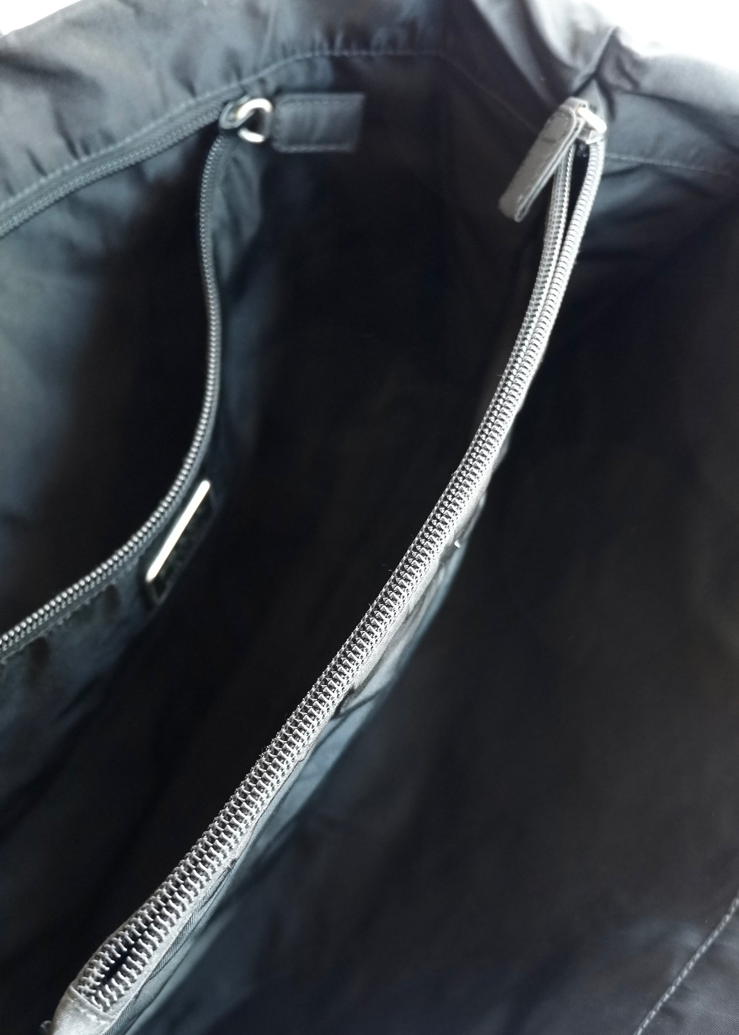 Authentic Preowned Prada Black Nylon Thin Strap Tote Bag