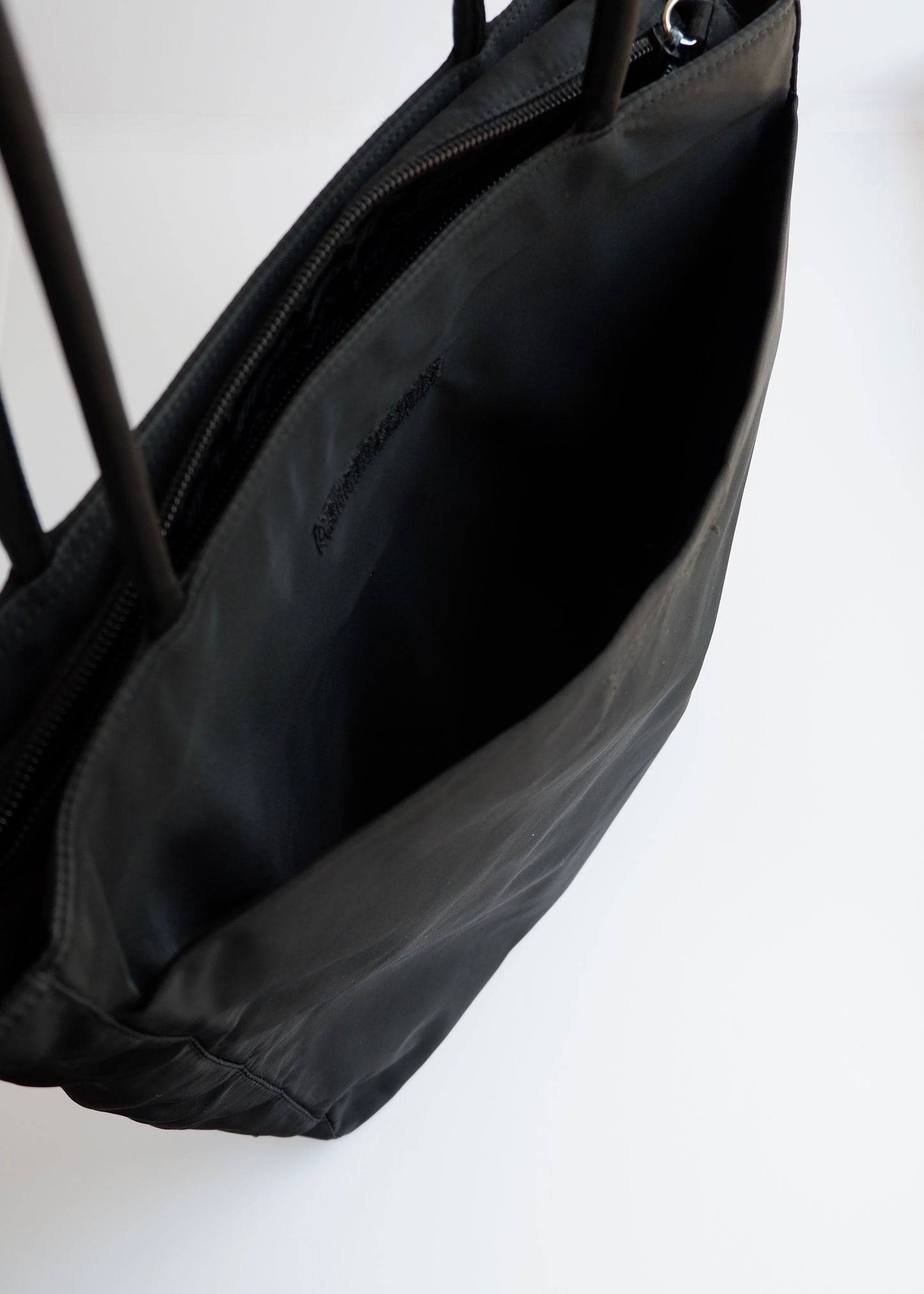 Authentic Preowned Prada Black Nylon Long Strap Tote Bag