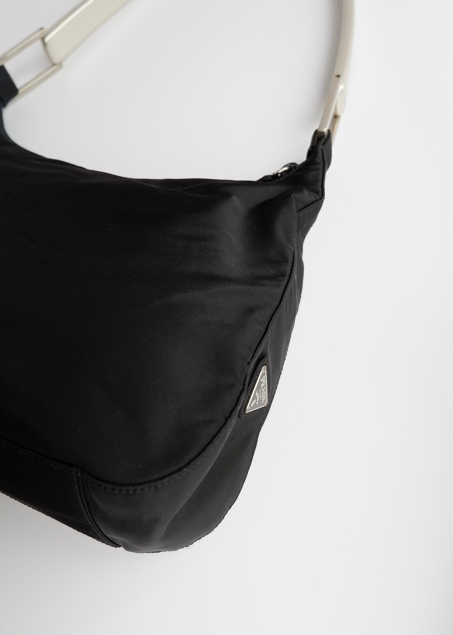 Authentic Preowned Prada Black Nylon Shoulder Bag