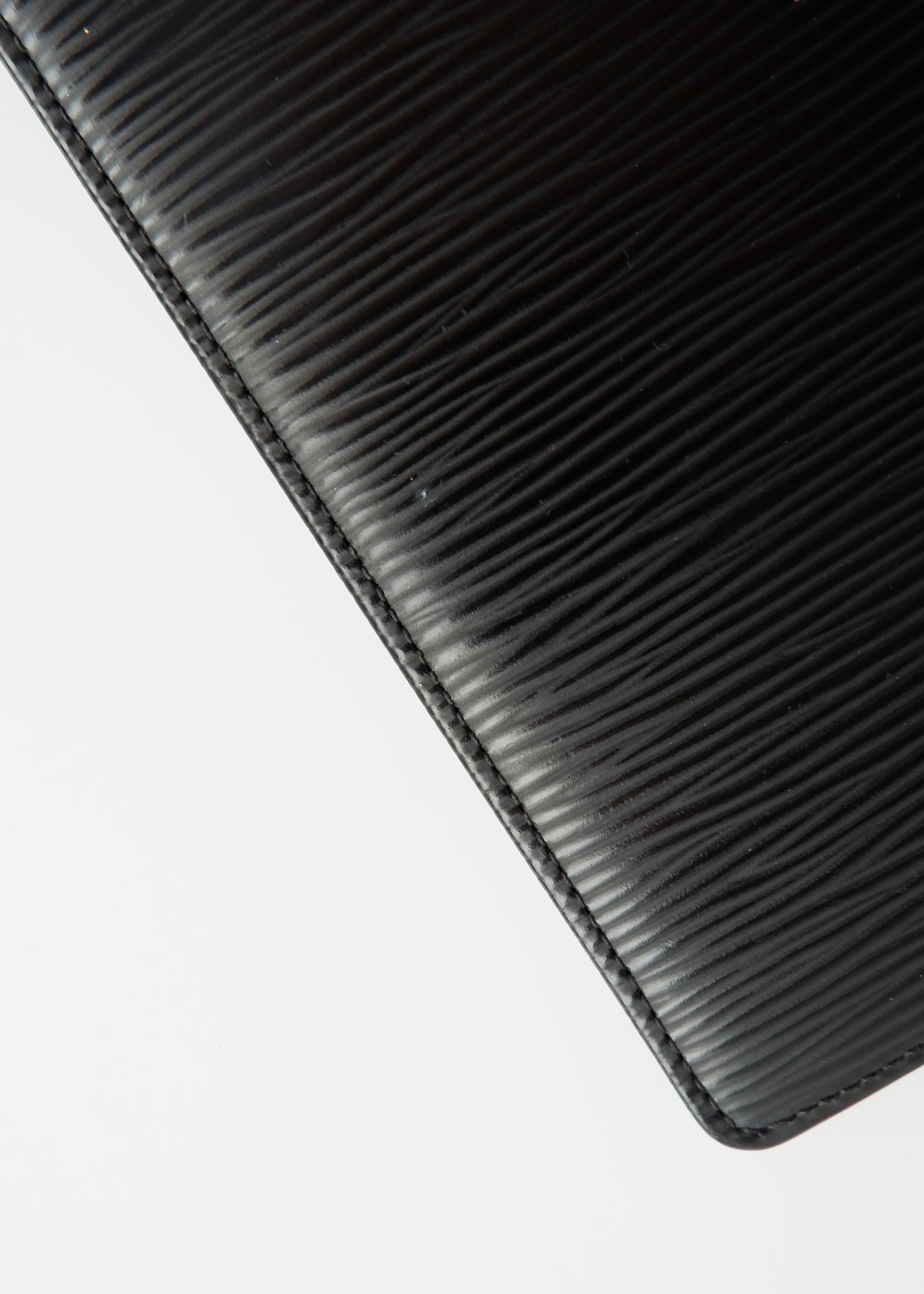 Authentic Preowned Louis Vuitton Black Epi Leather Bi Fold Card Holder