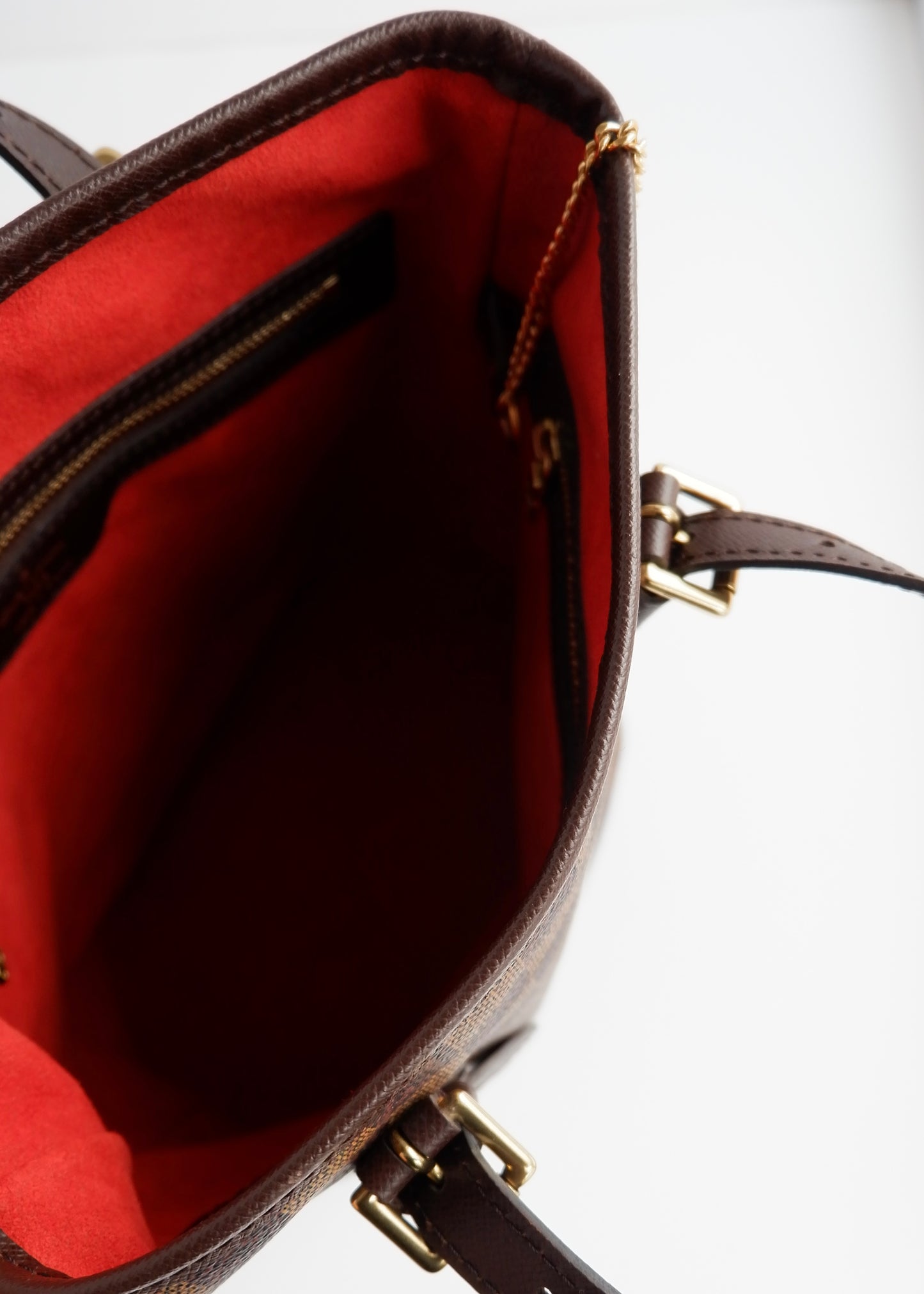 Authentic Preowned Louis Vuitton Damier Ebene Marais Bucket Bag