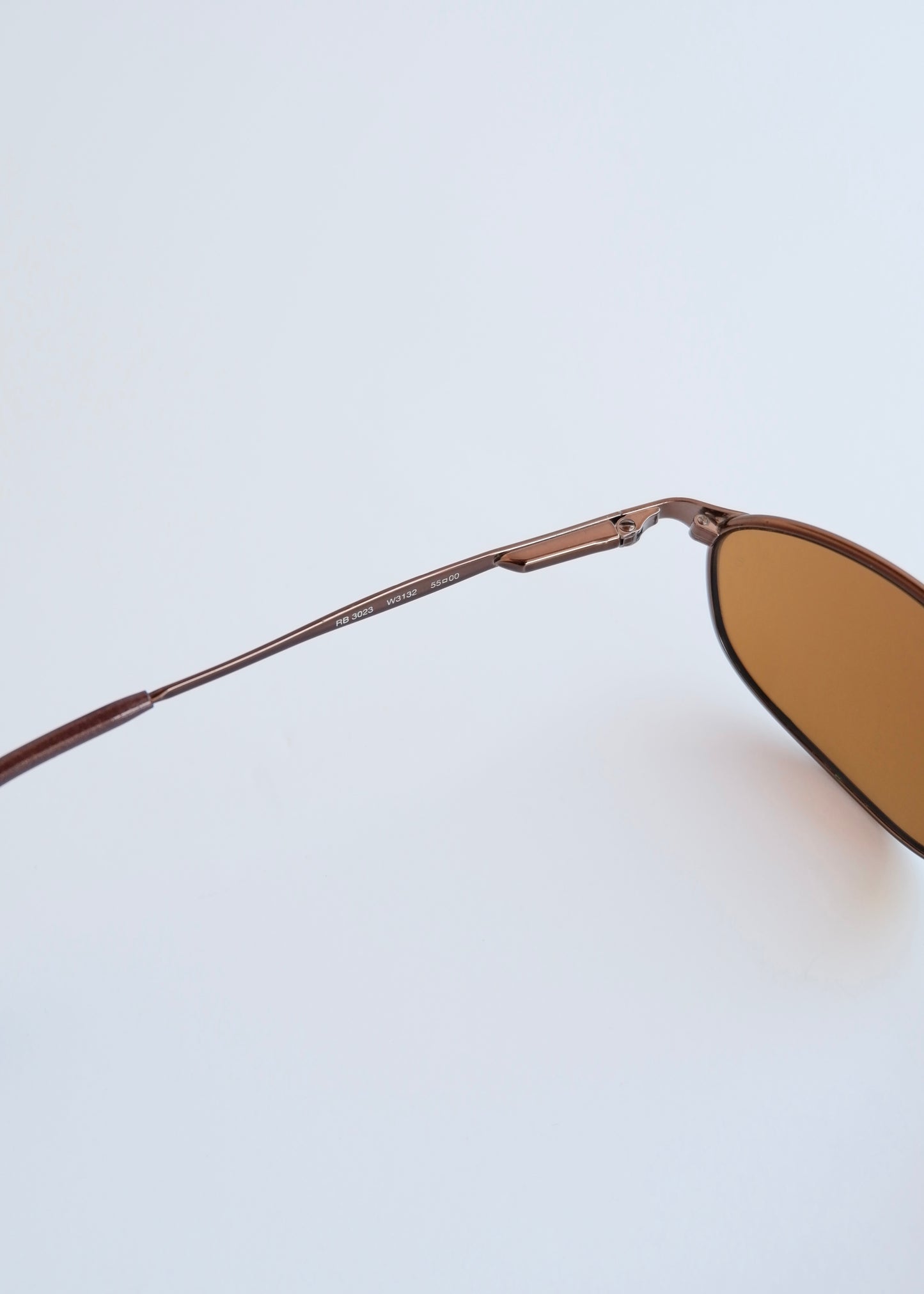 Authentic Preowned Vintage Ray Ban Brown Metal Frame Sunglasses