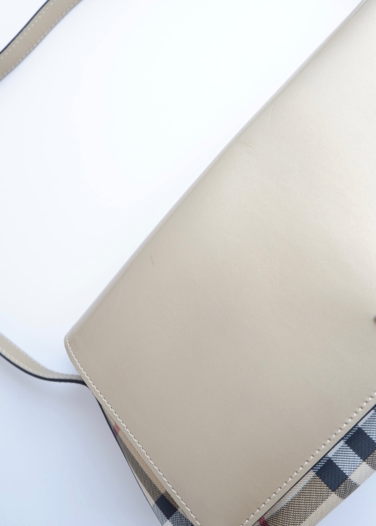 Authentic Preowned Vintage Burberry Nova Check Shoulder Bag