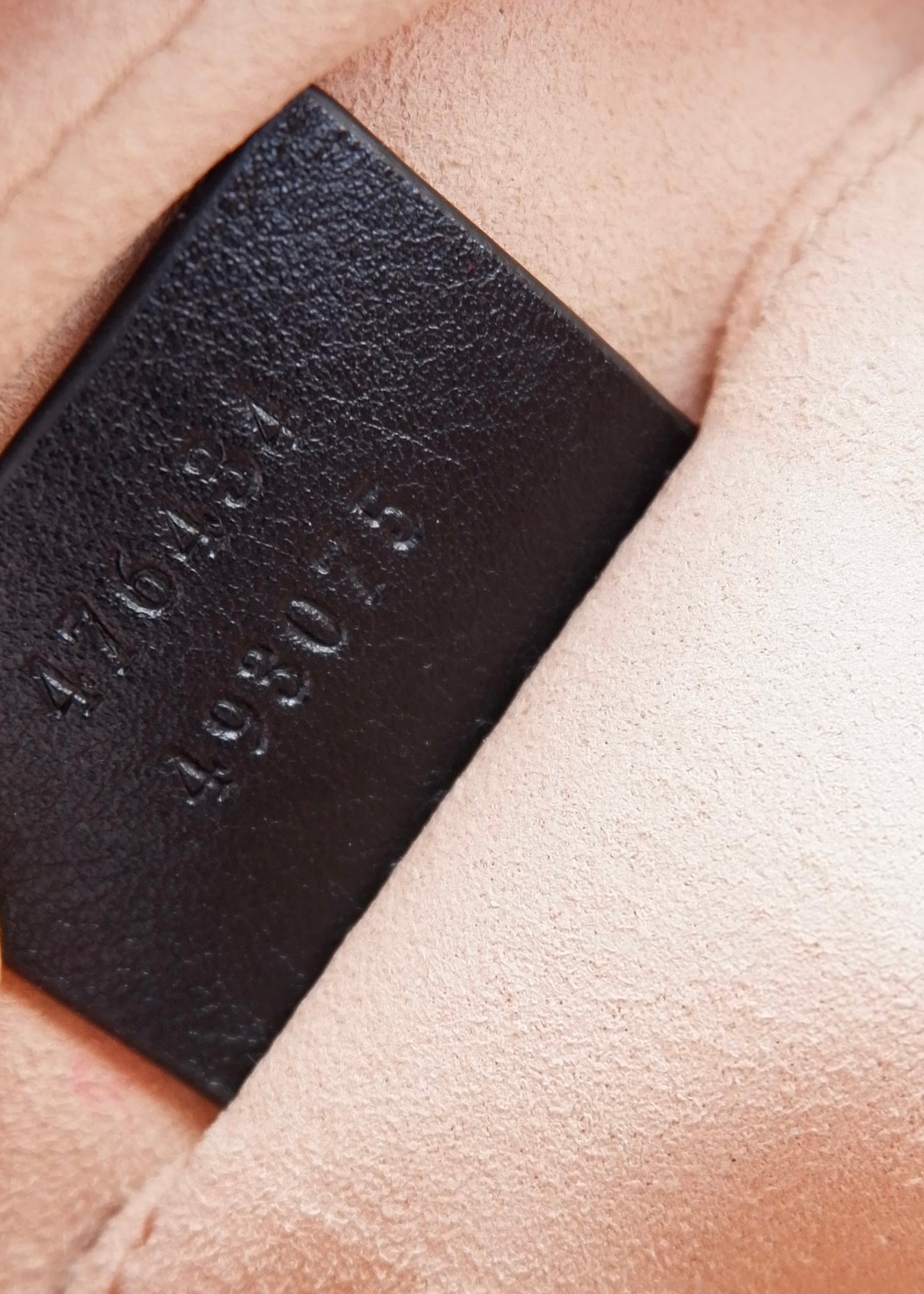 Authentic Preowned Gucci Black Leather Marmont Belt Bag