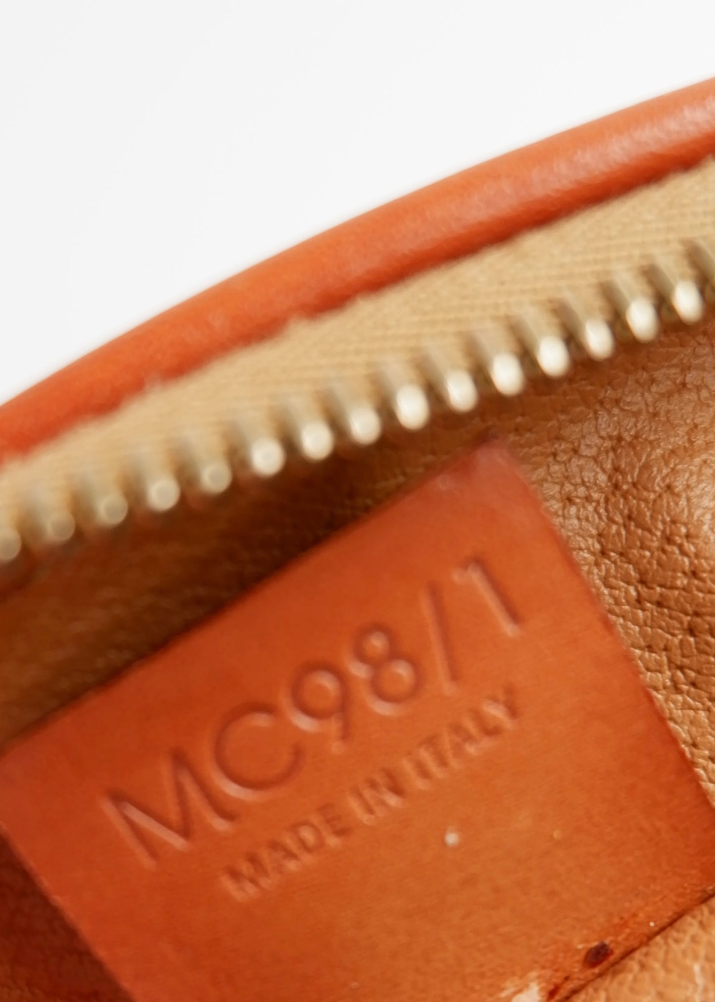 Authentic Preowned Vintage Celine Brown Macadam Clutch