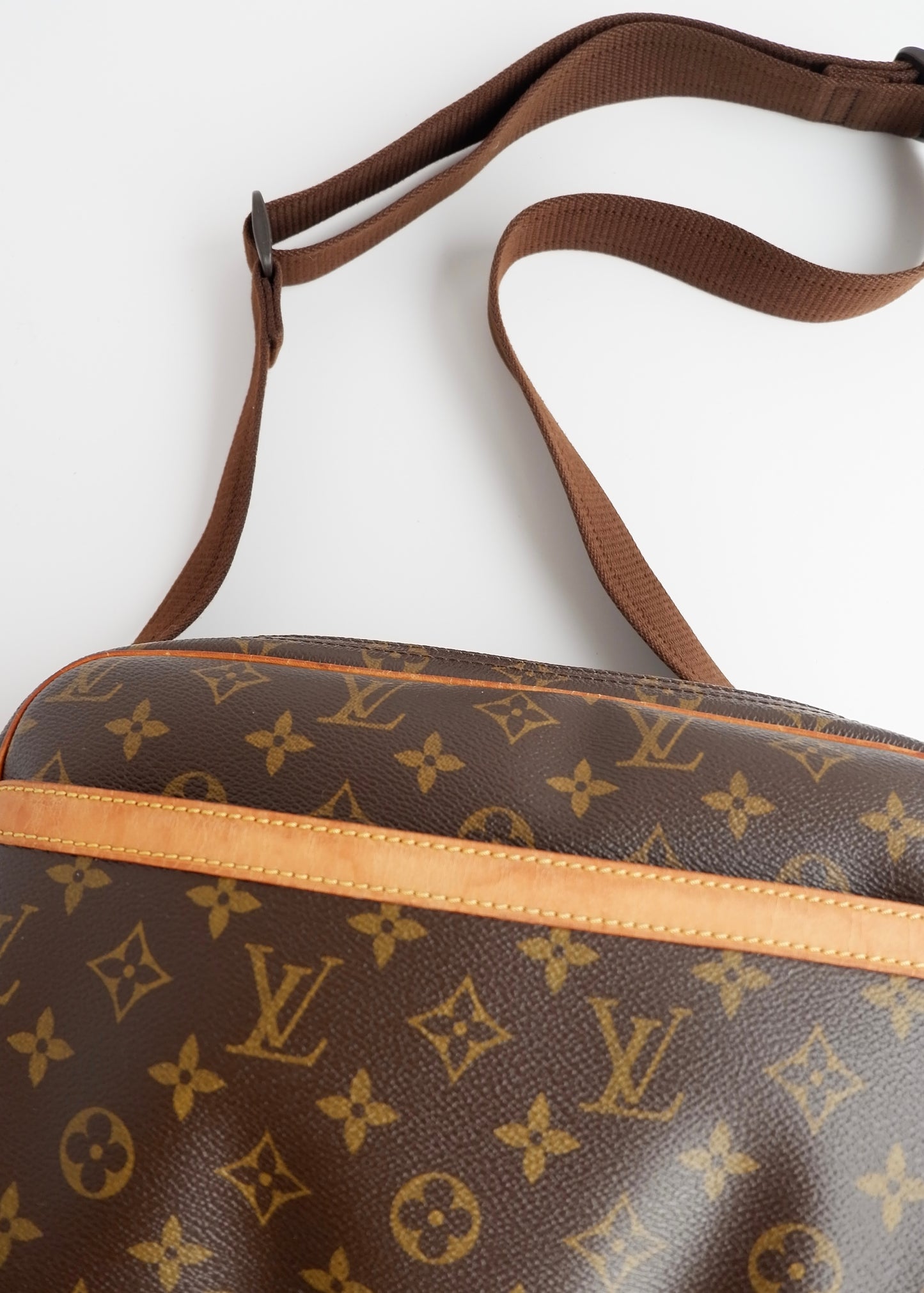 Authentic Preowned Louis Vuitton Monogram Reporter GM Crossbody