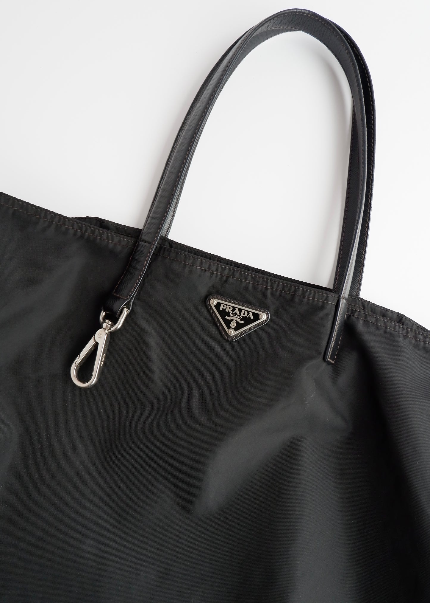 Authentic Preowned Prada Black Nylon Tote Bag