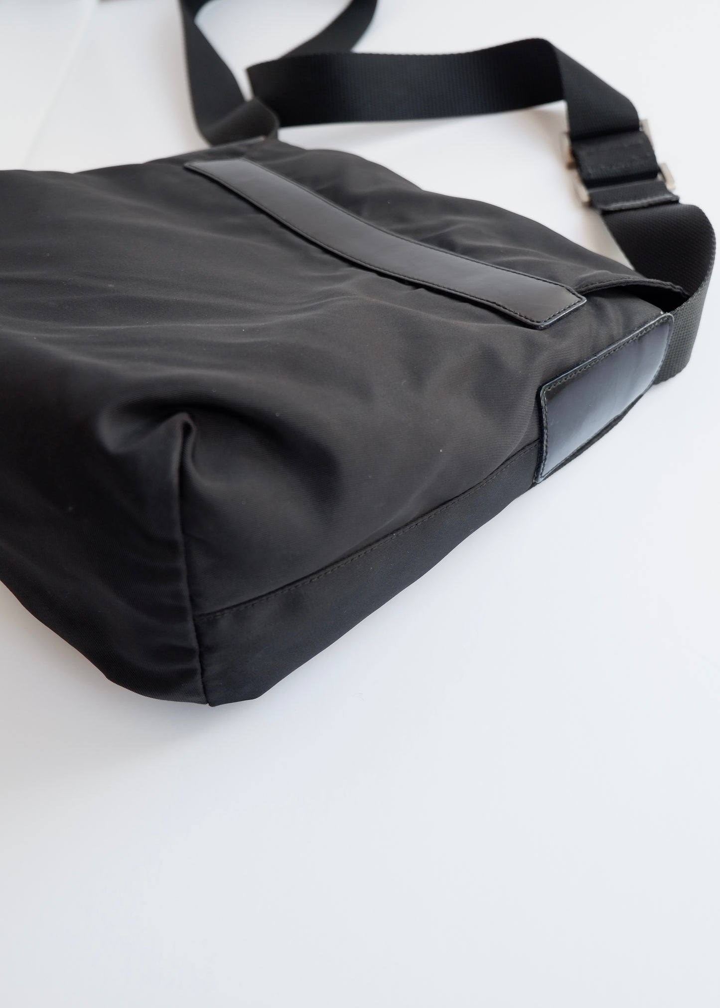 Authentic Preowned Prada Black Nylon Crossbody Bag