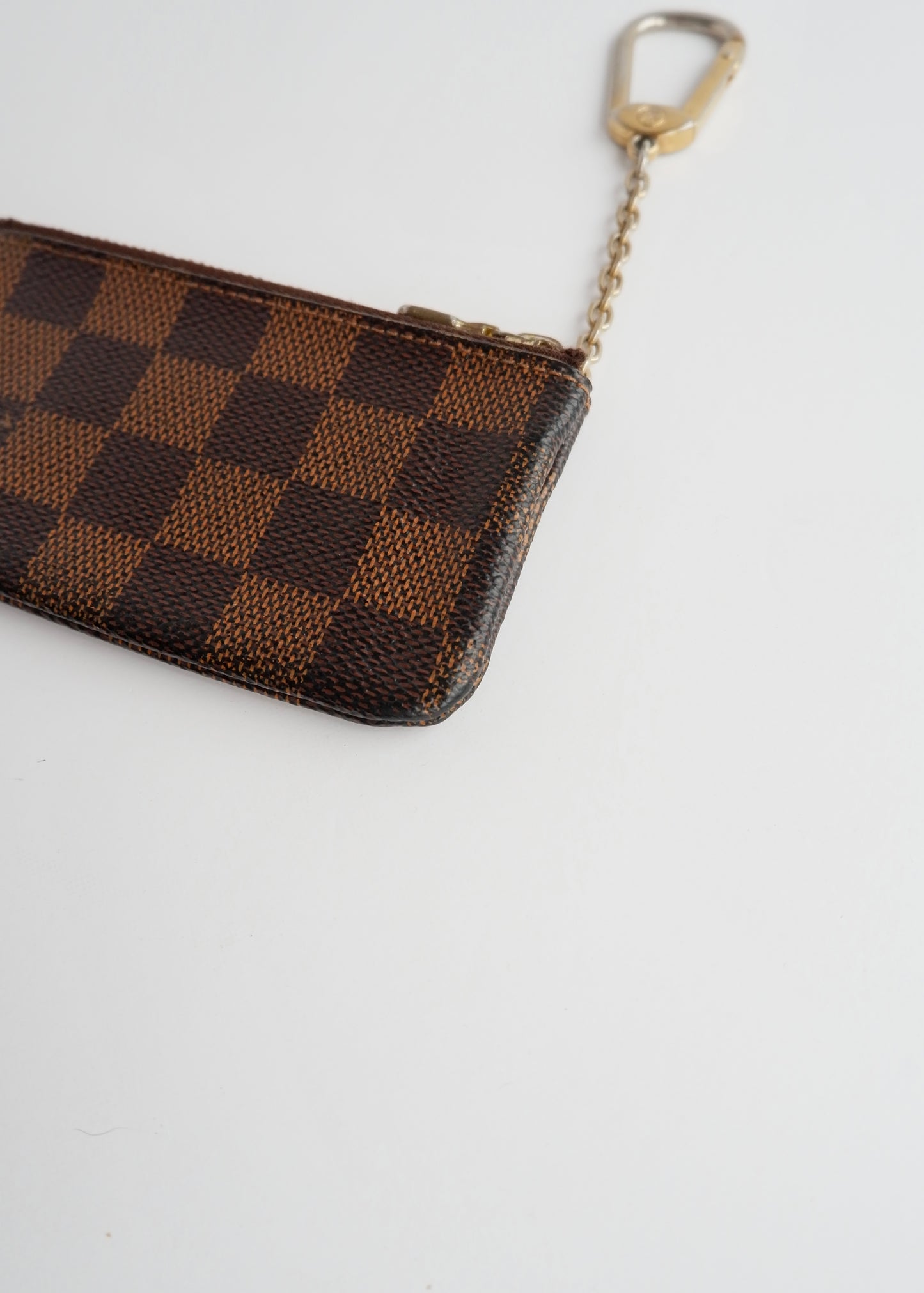 Authentic Preowned Louis Vuitton Damier Ebene Pochette Cle