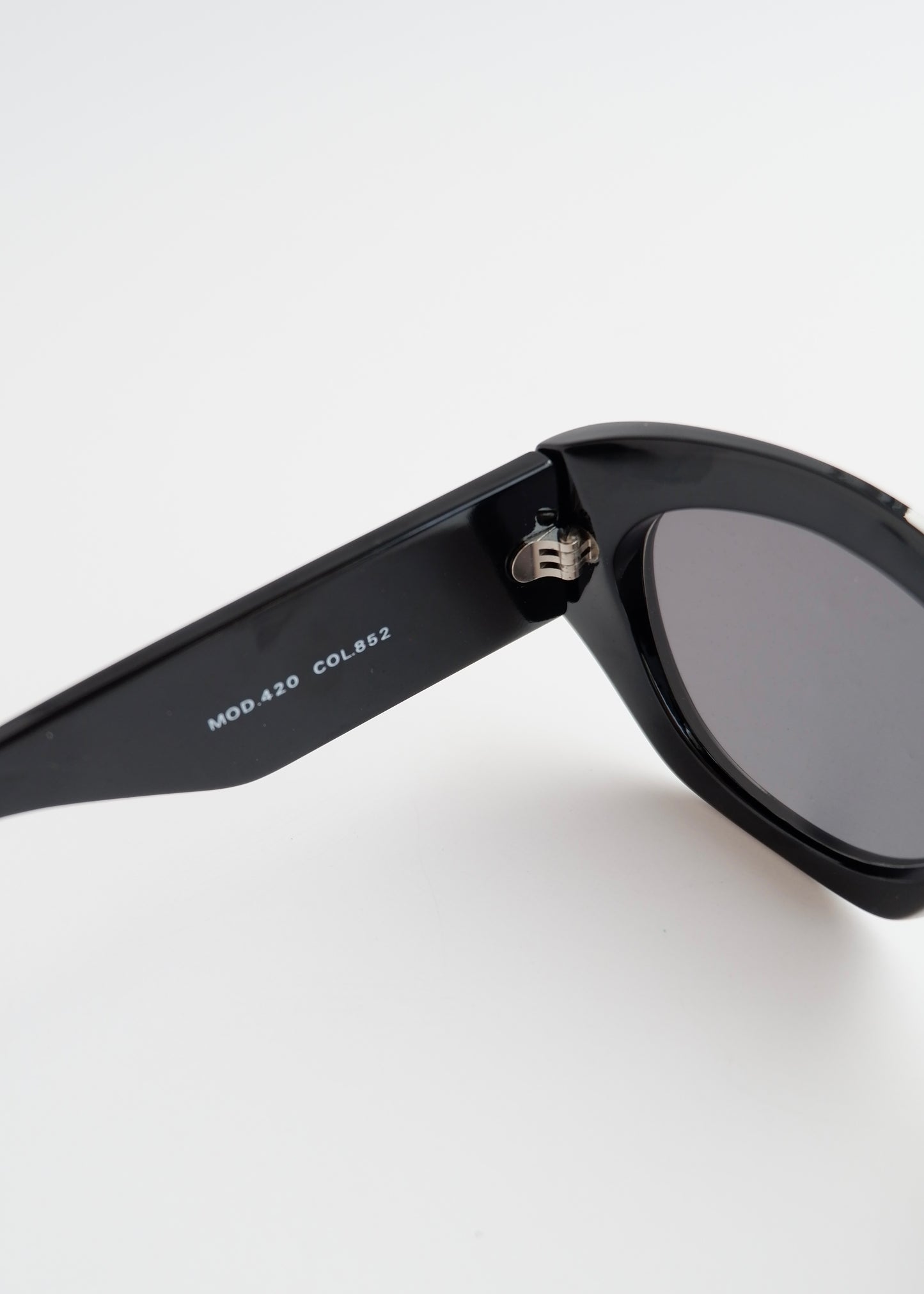 Authentic Preowned Versace Black Cat Eye Sunglasses