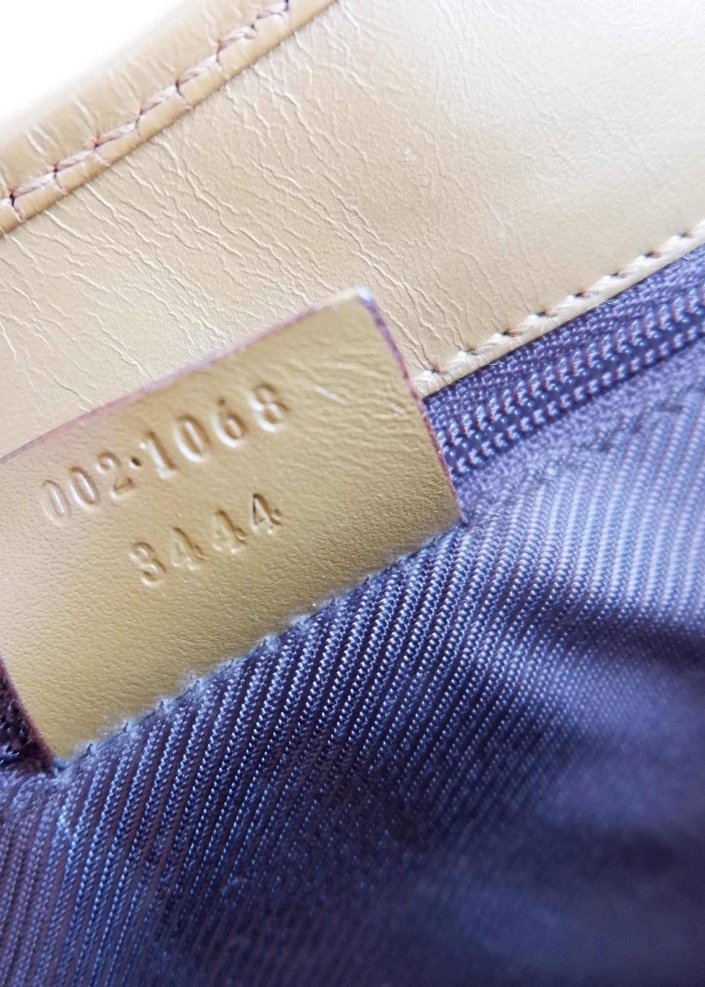 Authentic Preowned Gucci Tan GG Canvas Small Jackie Shoulder Bag