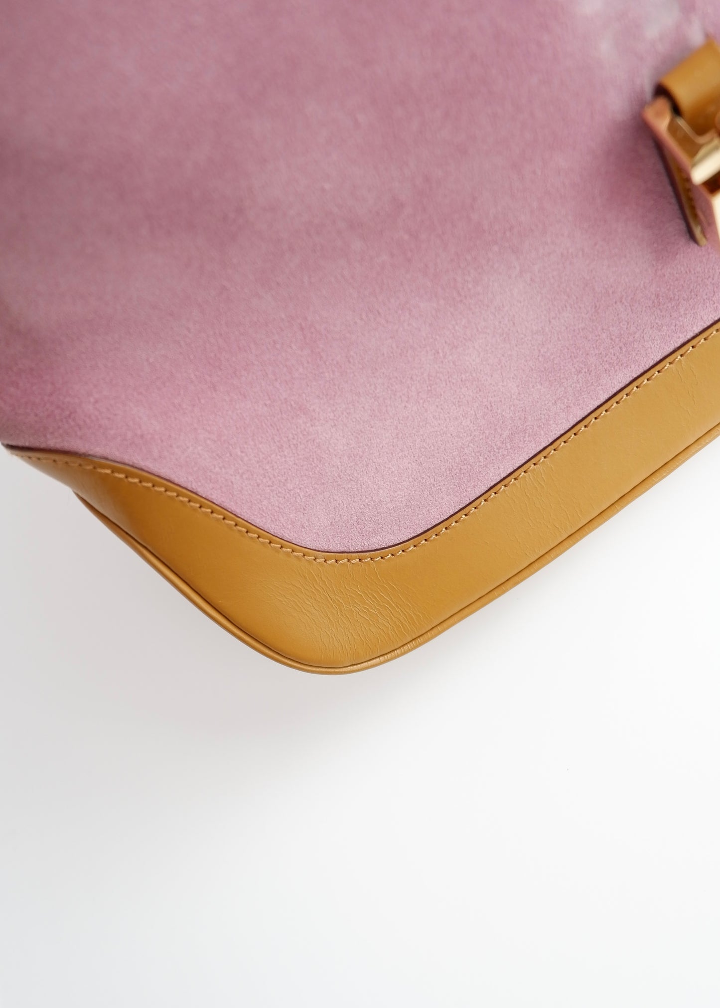 Authentic Preowned Gucci Purple/Tan Suede/Leather Jackie Shoulder Bag