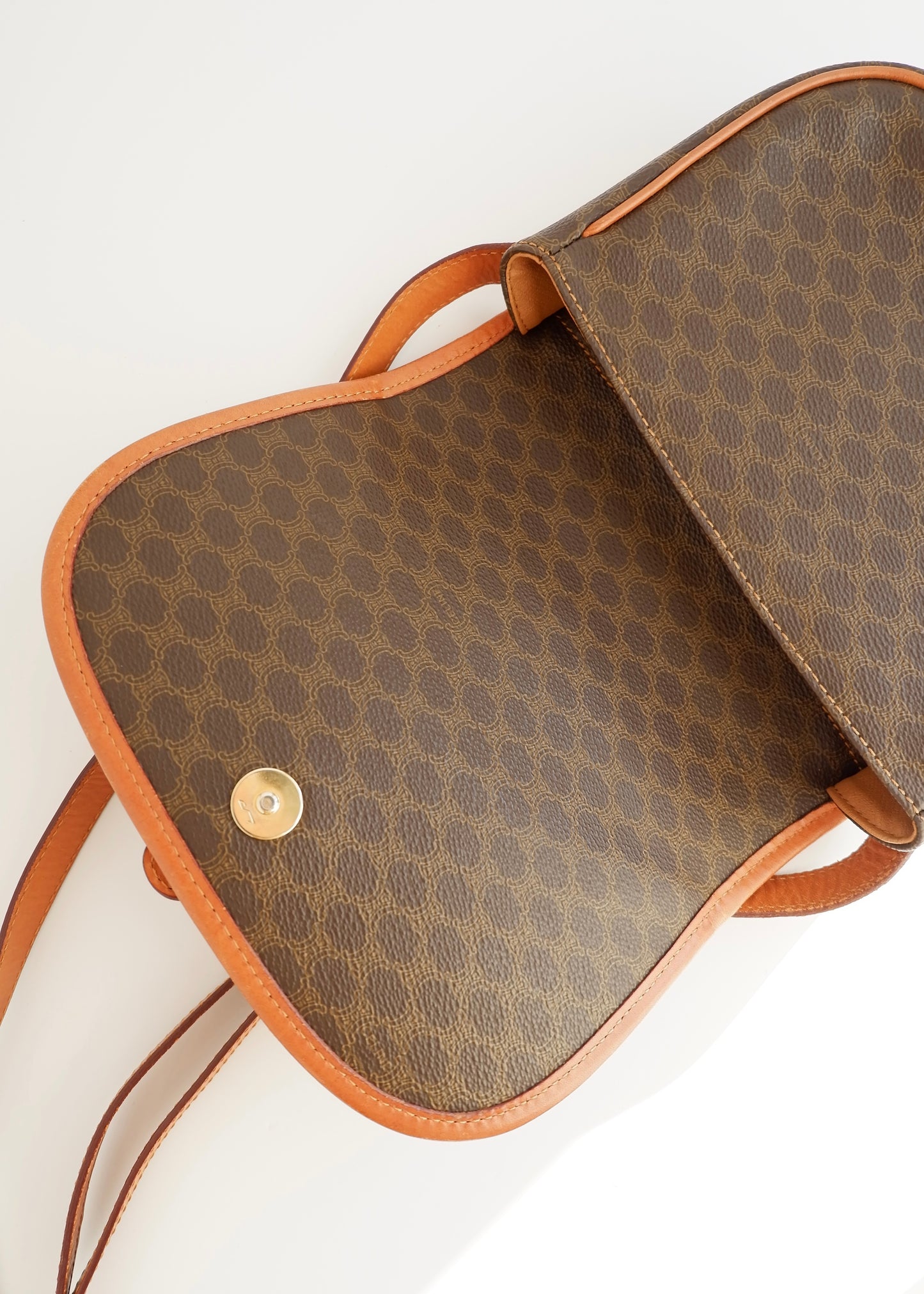 Authentic Preowned Vintage Celine Macadam Crossbody Bag