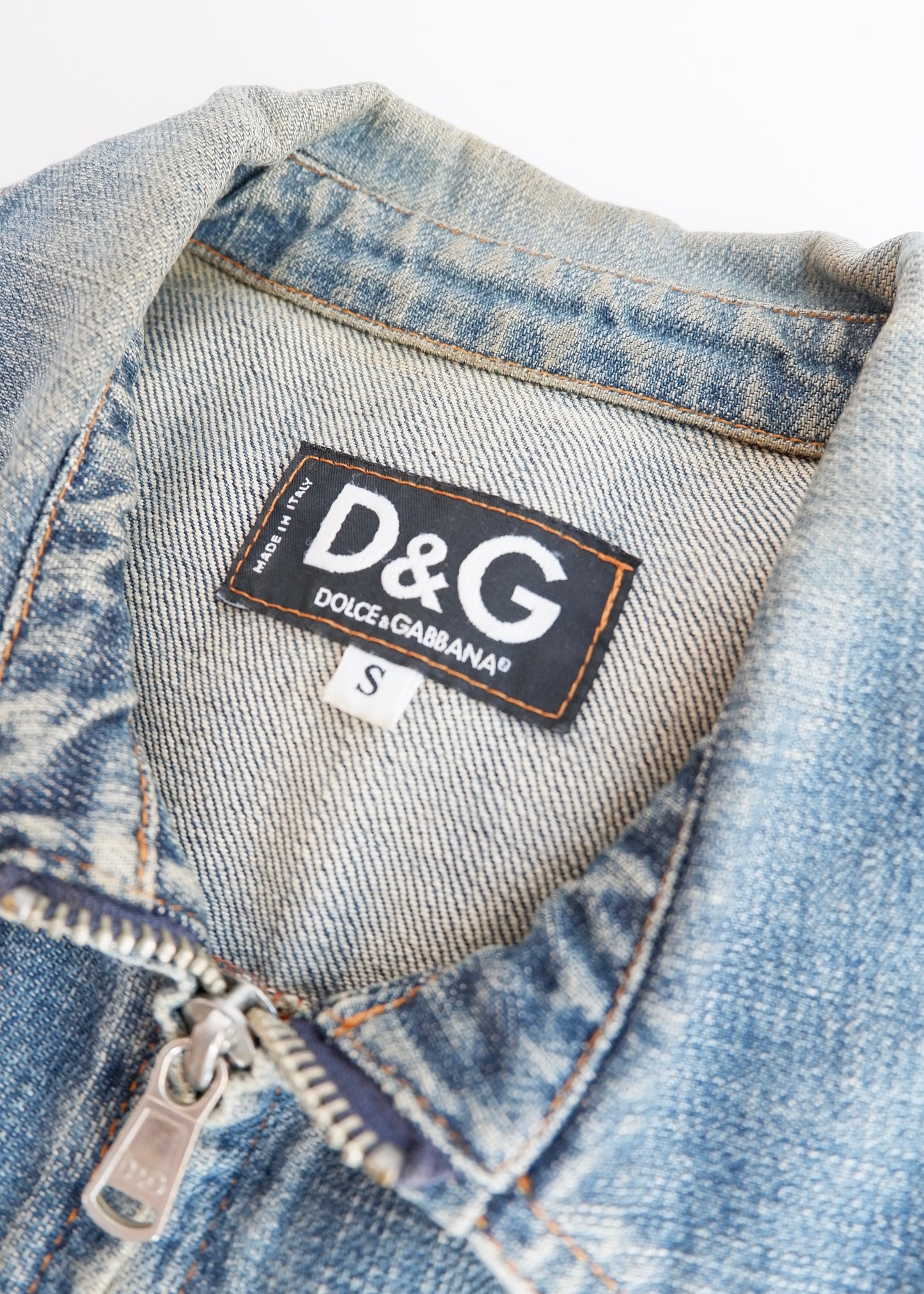 Authentic Preowned Dolce & Gabbana Denim Zipup Jacket - S