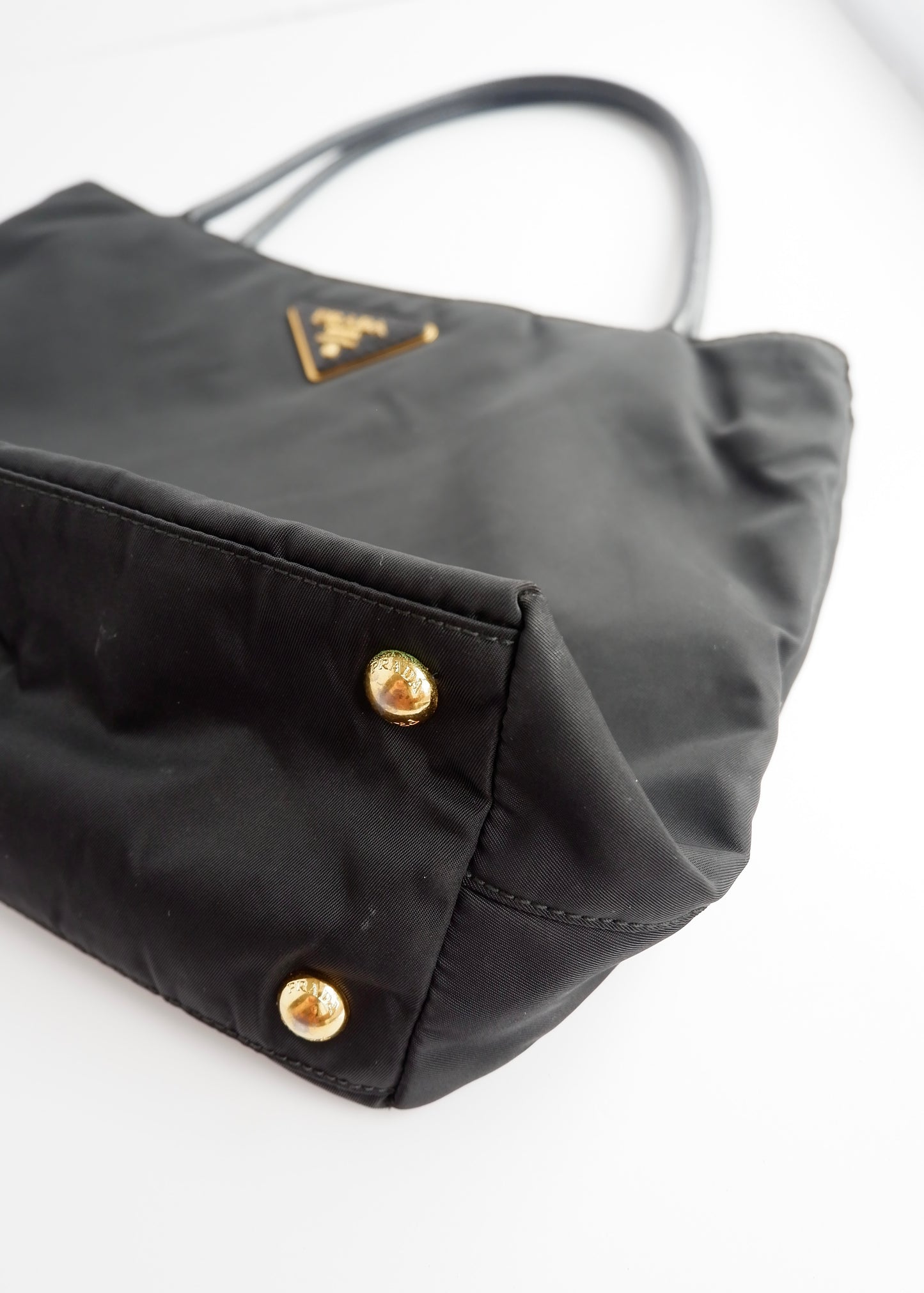 Authentic Preowned Prada Black Nylon/ Leather Shoulder Bag