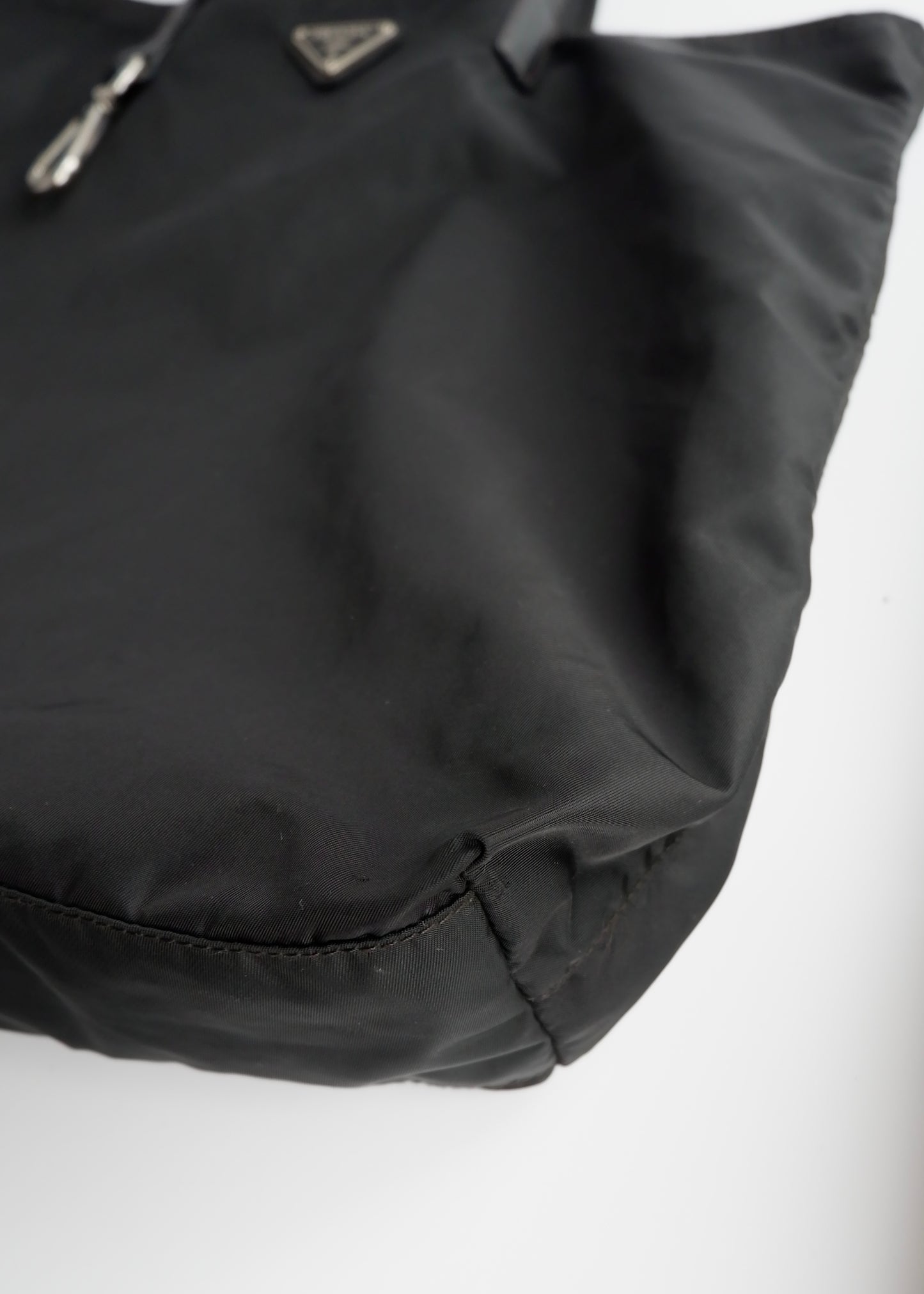 Authentic Preowned Prada Black Nylon Tote Bag
