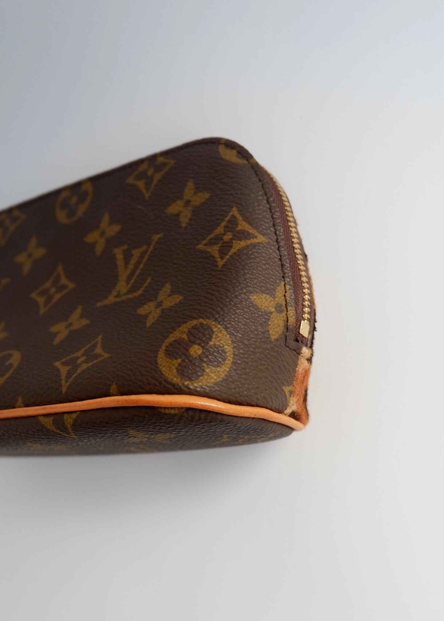 Authentic Preowned Louis Vuitton x ALAÏA Monogram/ Pony Hair Animal Print Cosmetic Pouch