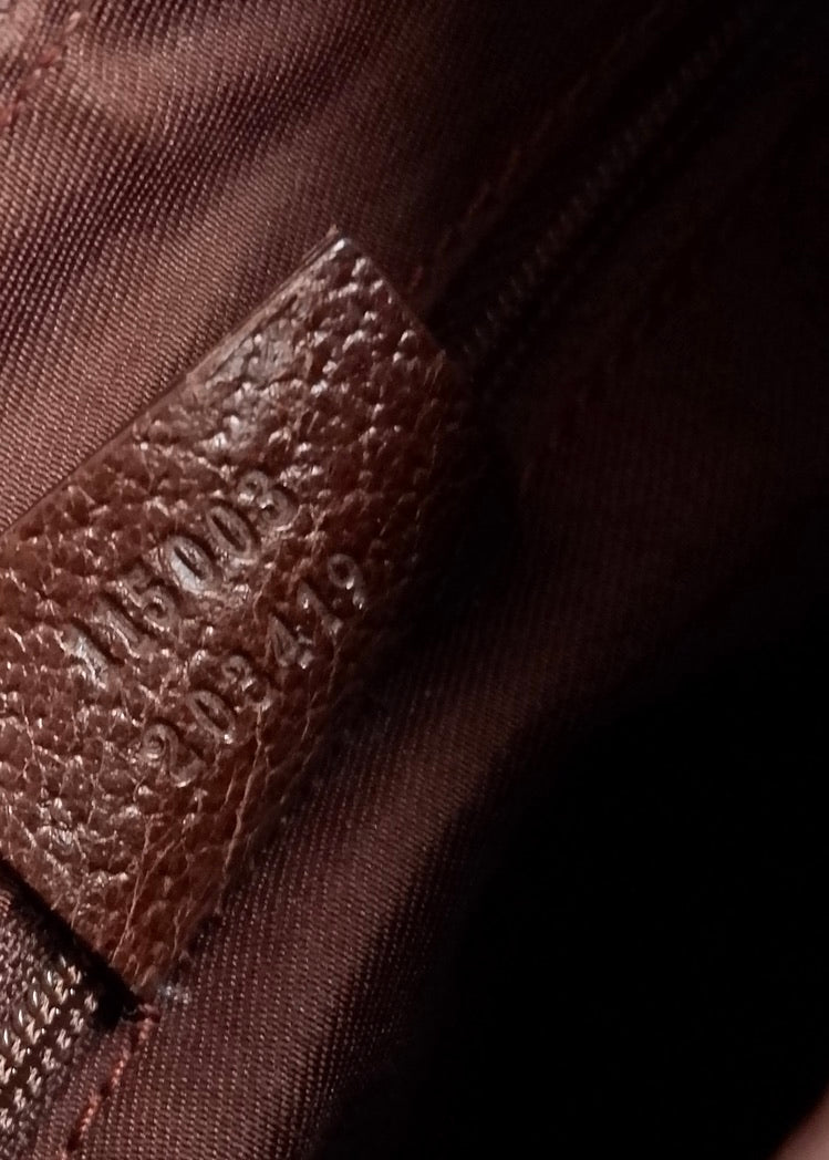 Authentic Preowned Gucci Brown GG Canvas Hobo Shoulder Bag