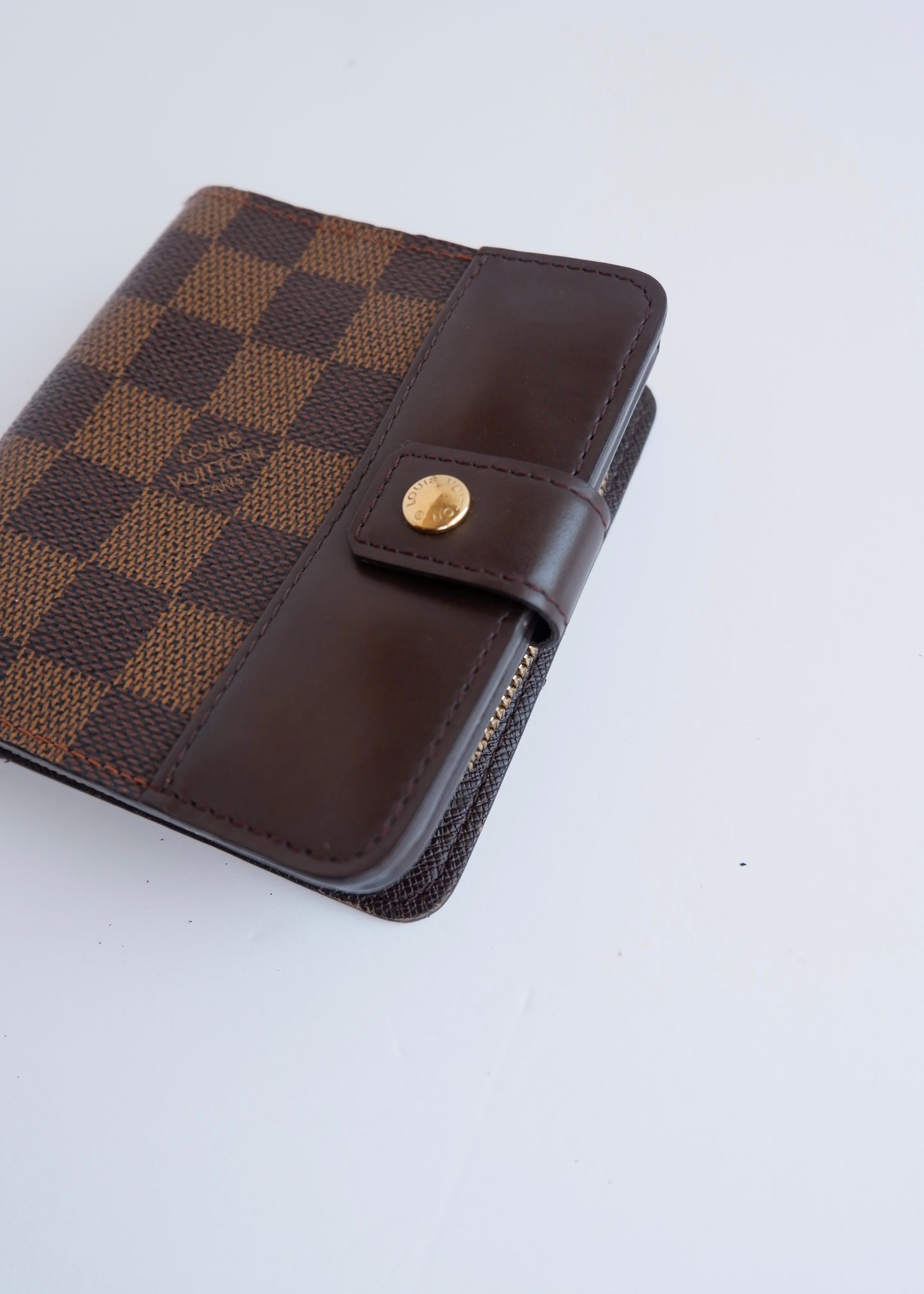 Authentic Preowned Louis Vuitton Damier Ebene Bi-Fold Wallet