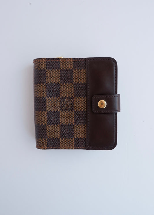 Authentic Preowned Louis Vuitton Damier Ebene Bi-Fold Wallet
