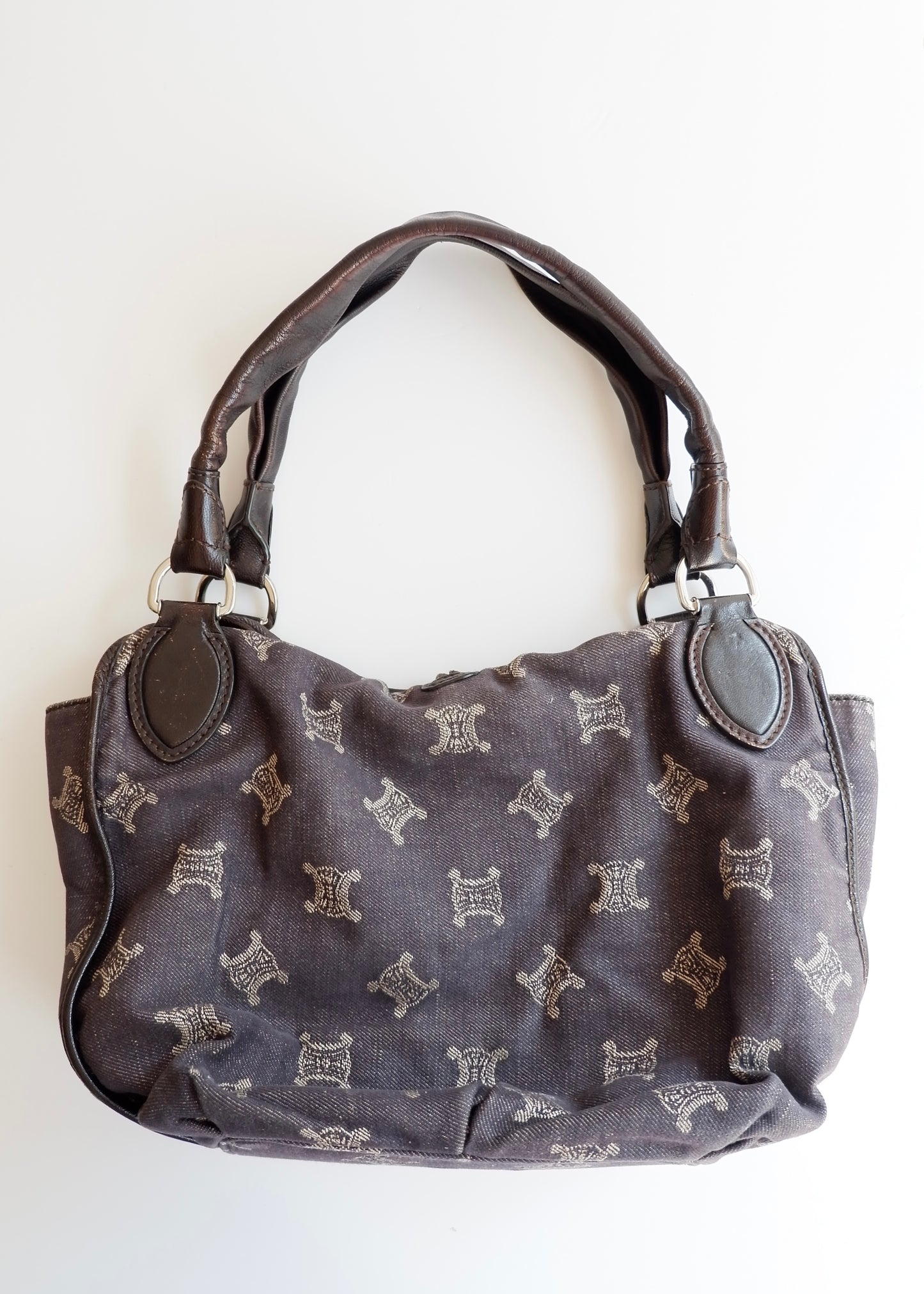 Authentic Preowned Celine Denim Hobo Shoulder Bag