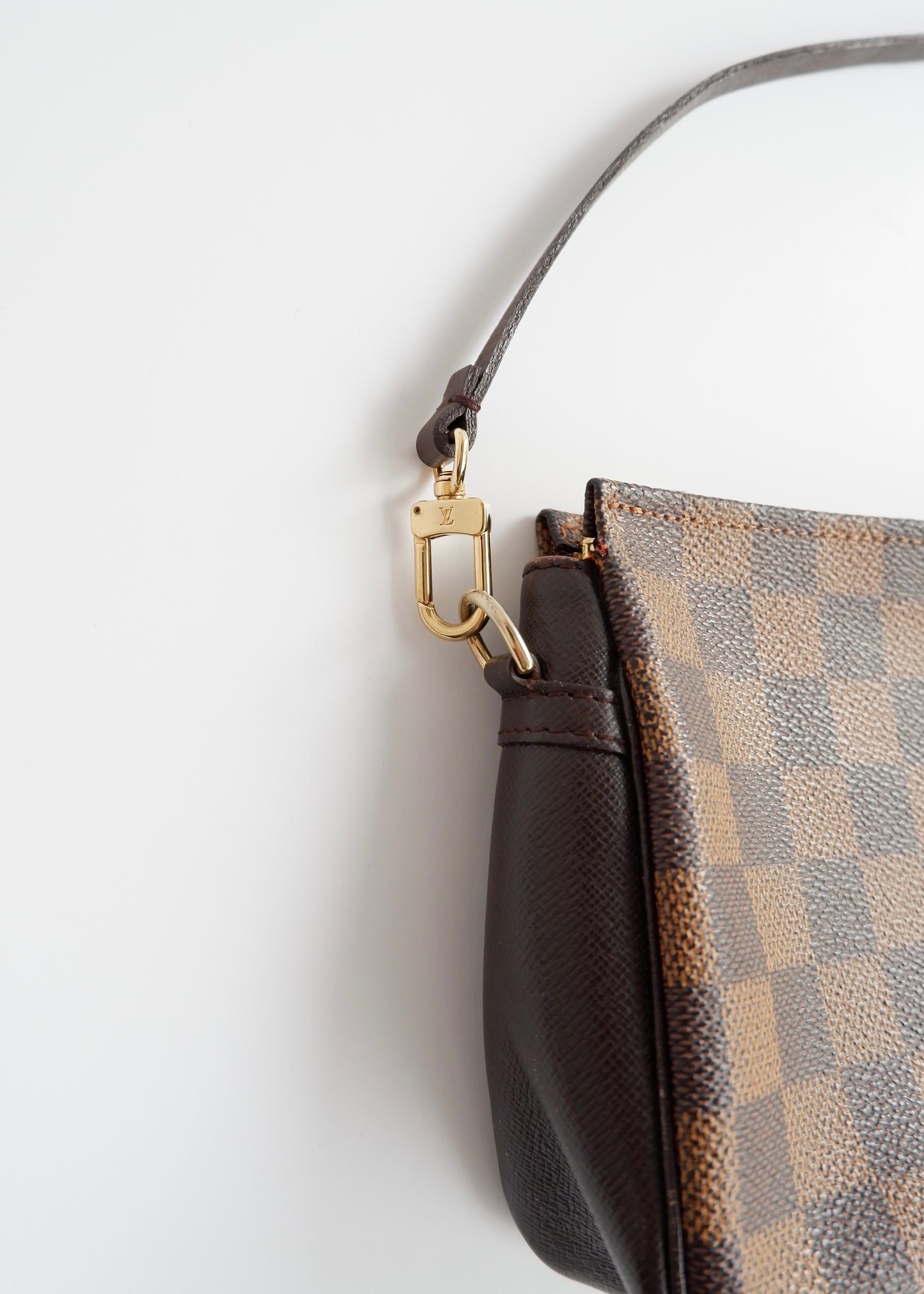 Authentic Preowned Louis Vuitton Damier Ebene Trousse Shoulder Bag