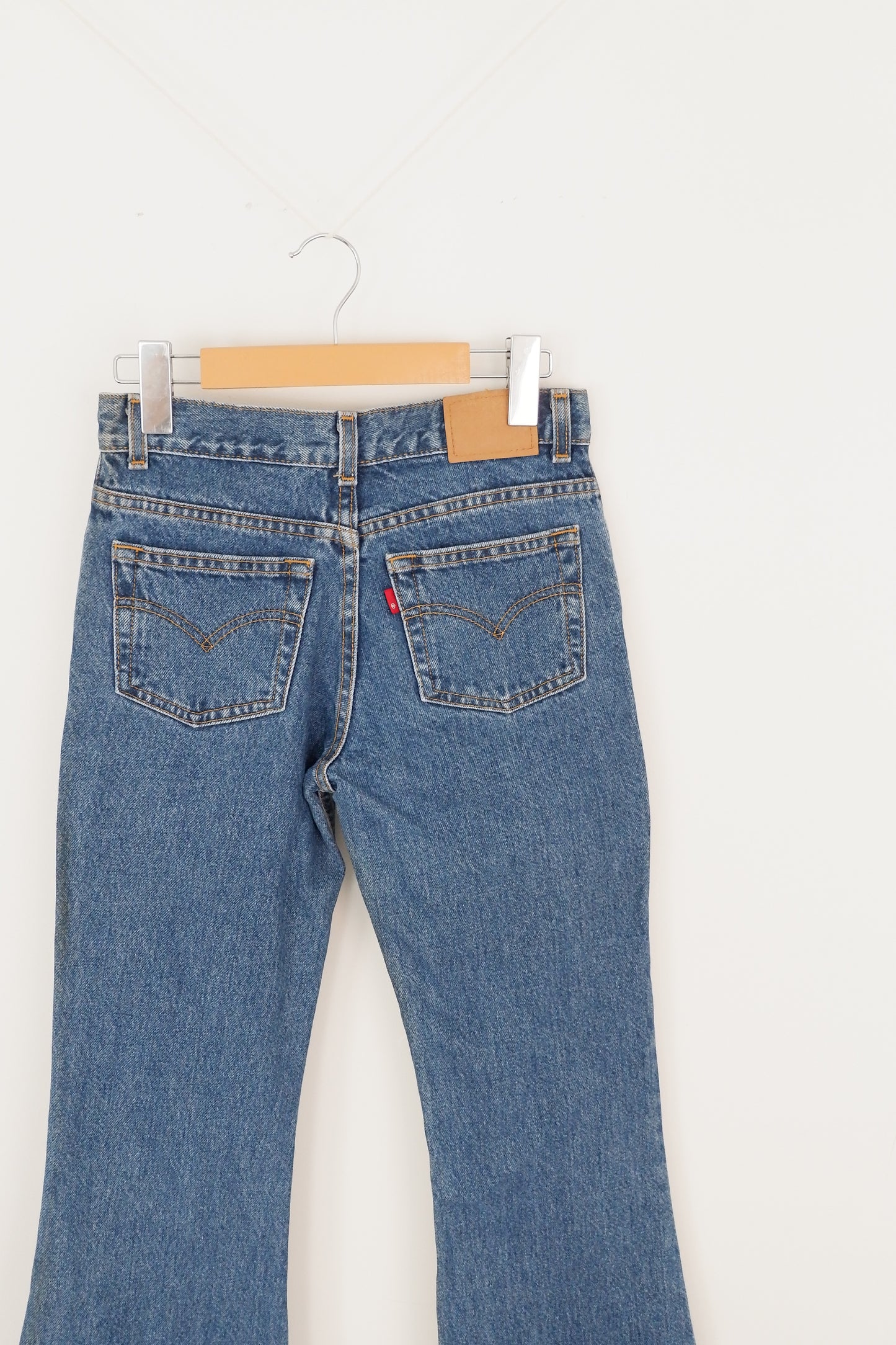 Levis Vintage 514 Medium Wash Jeans - 26