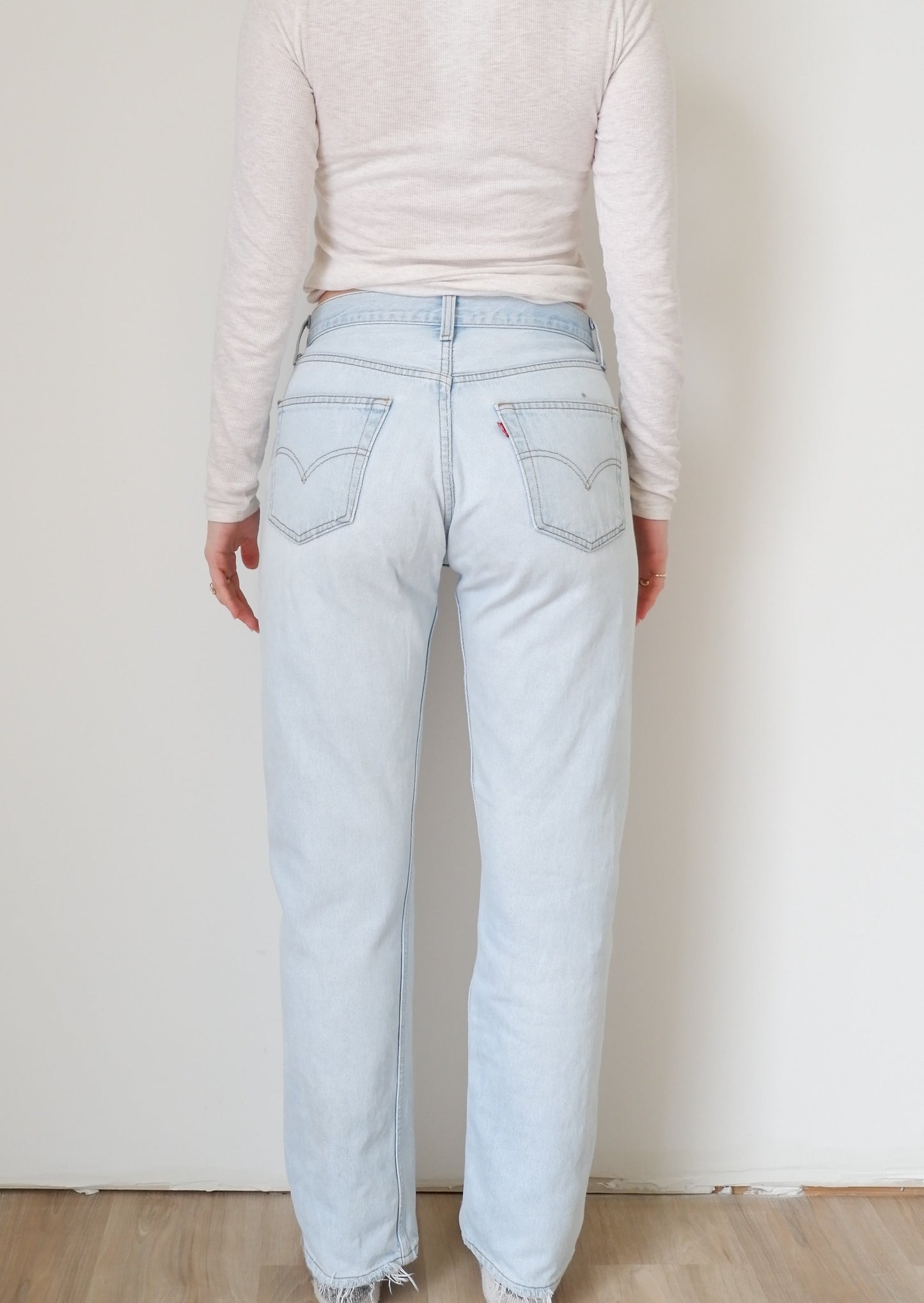 Levis Vintage 501 Light Wash Jeans - 30