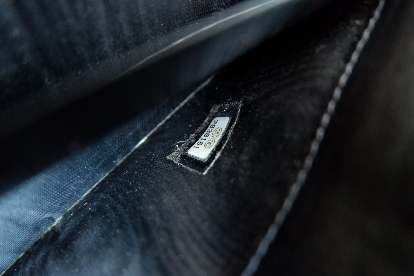 Authentic Preowned Chanel Black Caviar Zip Around Wallet