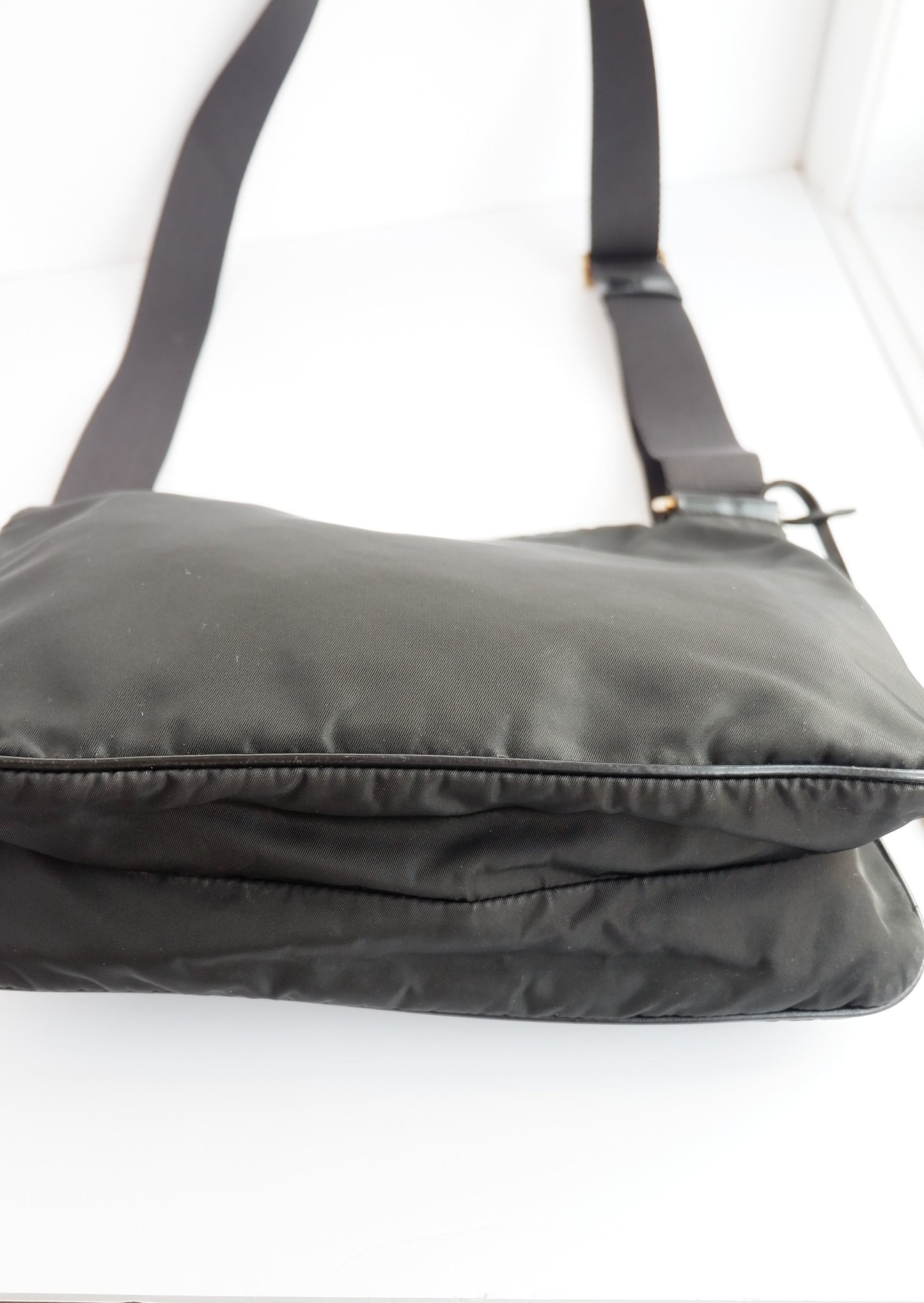 Authentic Preowned Prada Black Nylon Crossbody Bag