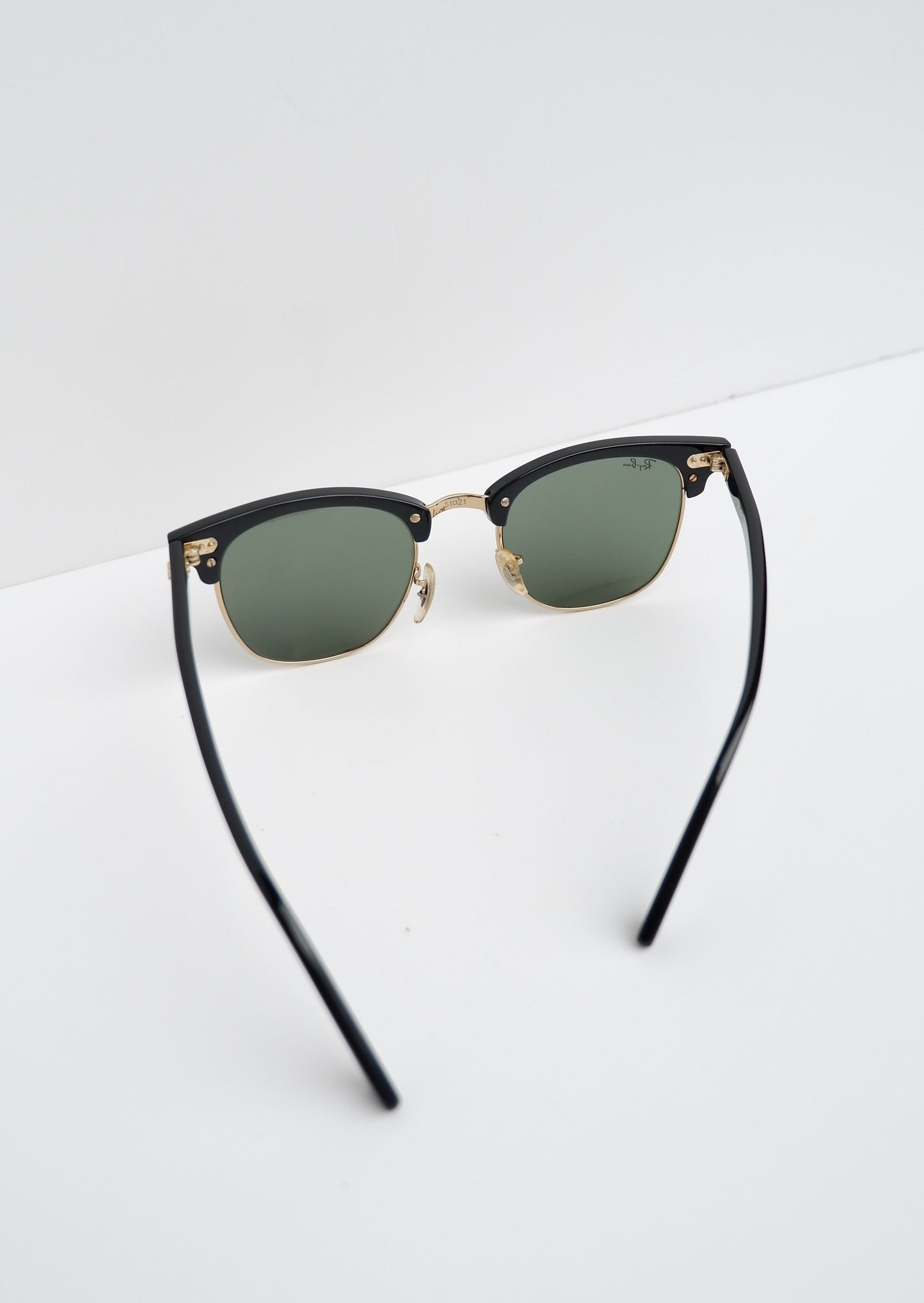 Authentic Preowed Ray-Ban Black Club Master Sunglasses