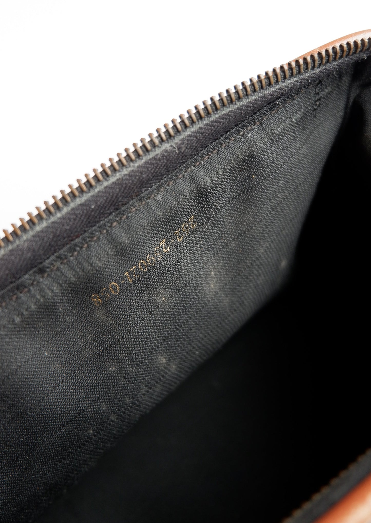 Authentic Preowned Vintage Fendi Mini Pequin Boston Bag