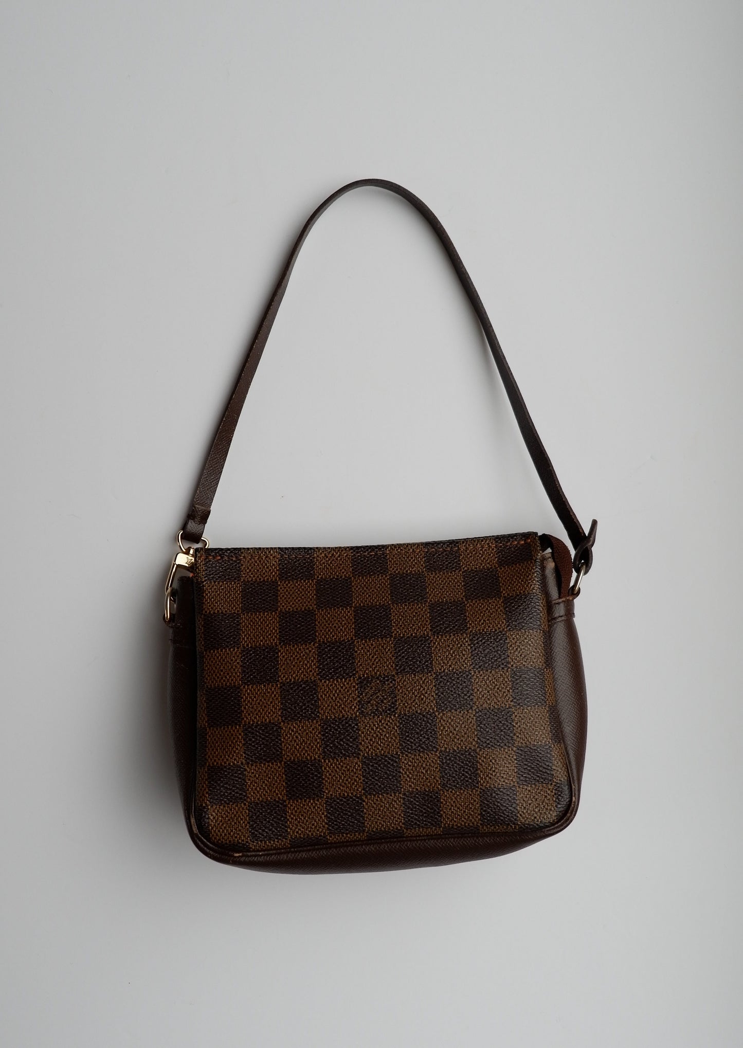 Authentic Preowned Louis Vuitton Damier Ebene Trousse Shoulder Bag