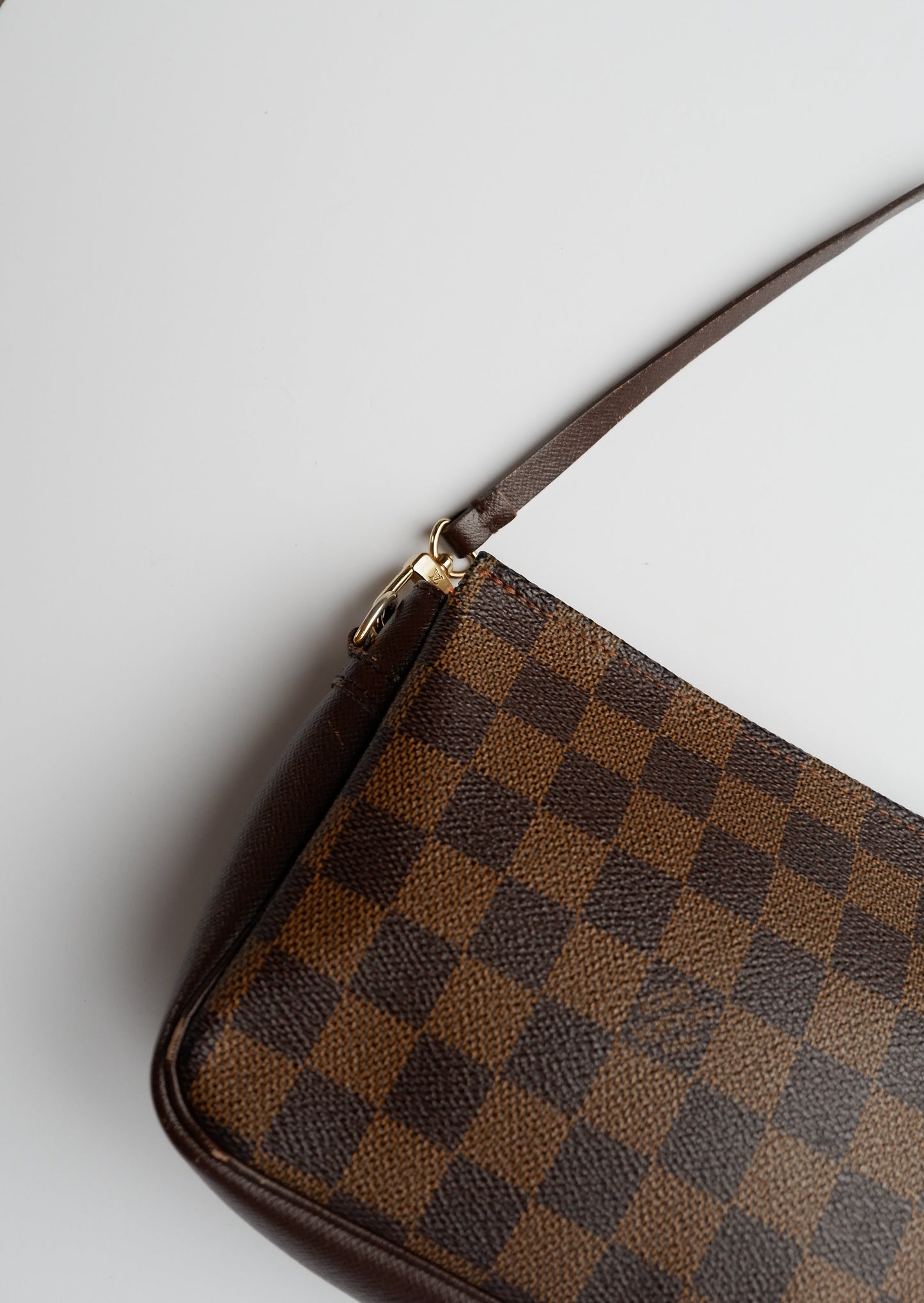 Authentic Preowned Louis Vuitton Damier Ebene Trousse Shoulder Bag