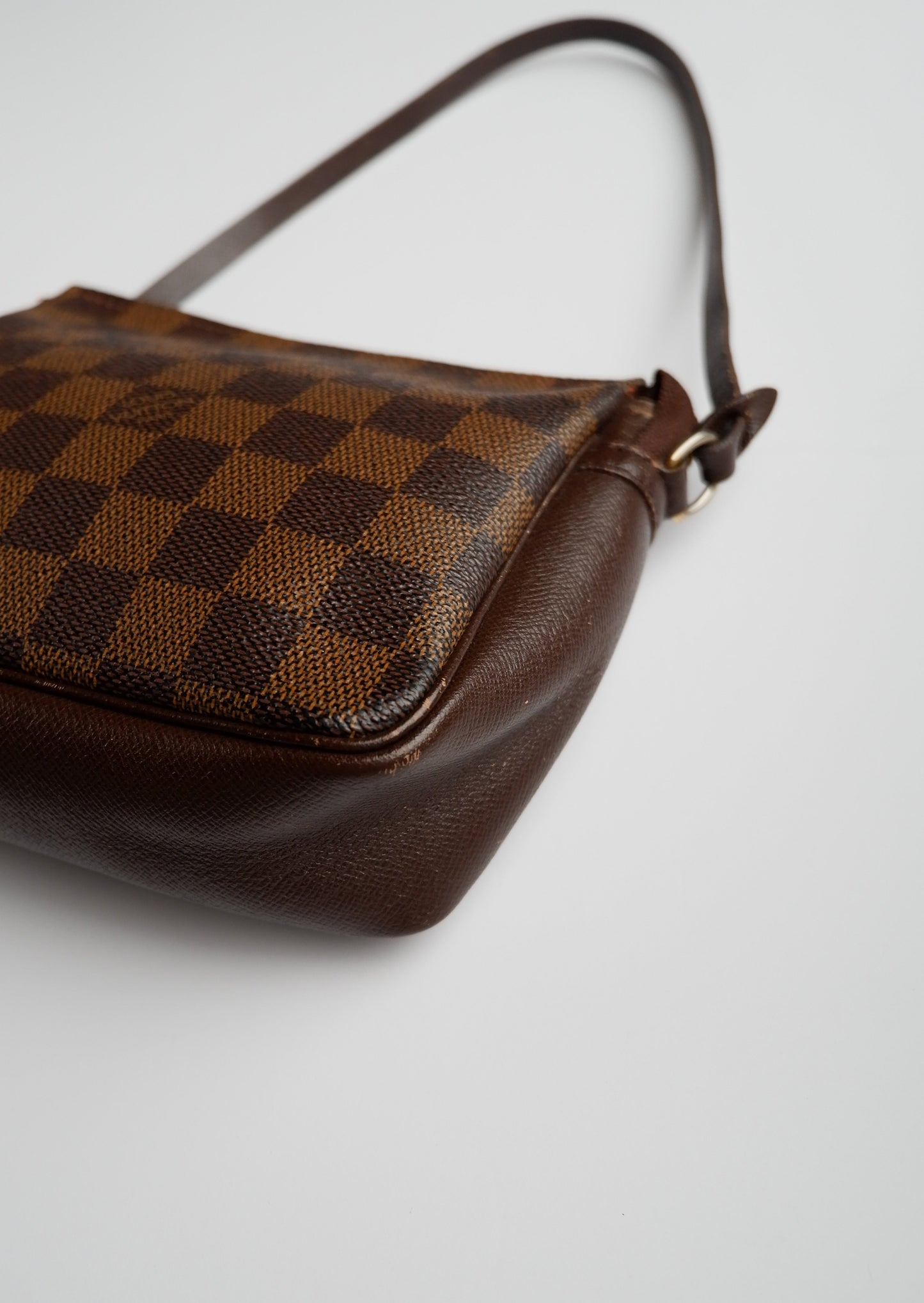 Authentic Preowned Louis Vuitton Damier Ebene Trousse Shoulder Bag