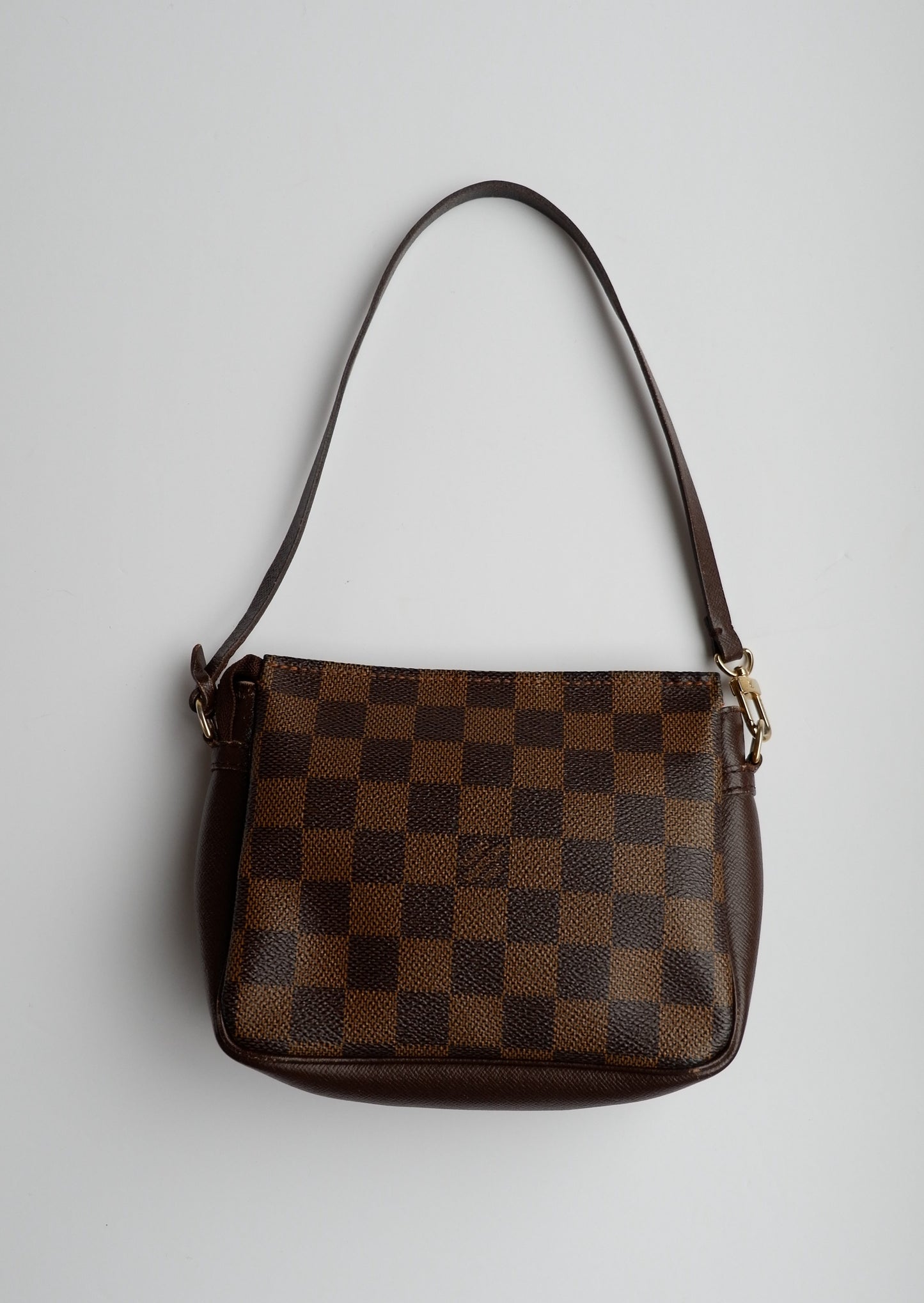 Authentic Preowned Louis Vuitton Damier Ebene Trousse Shoulder Bag