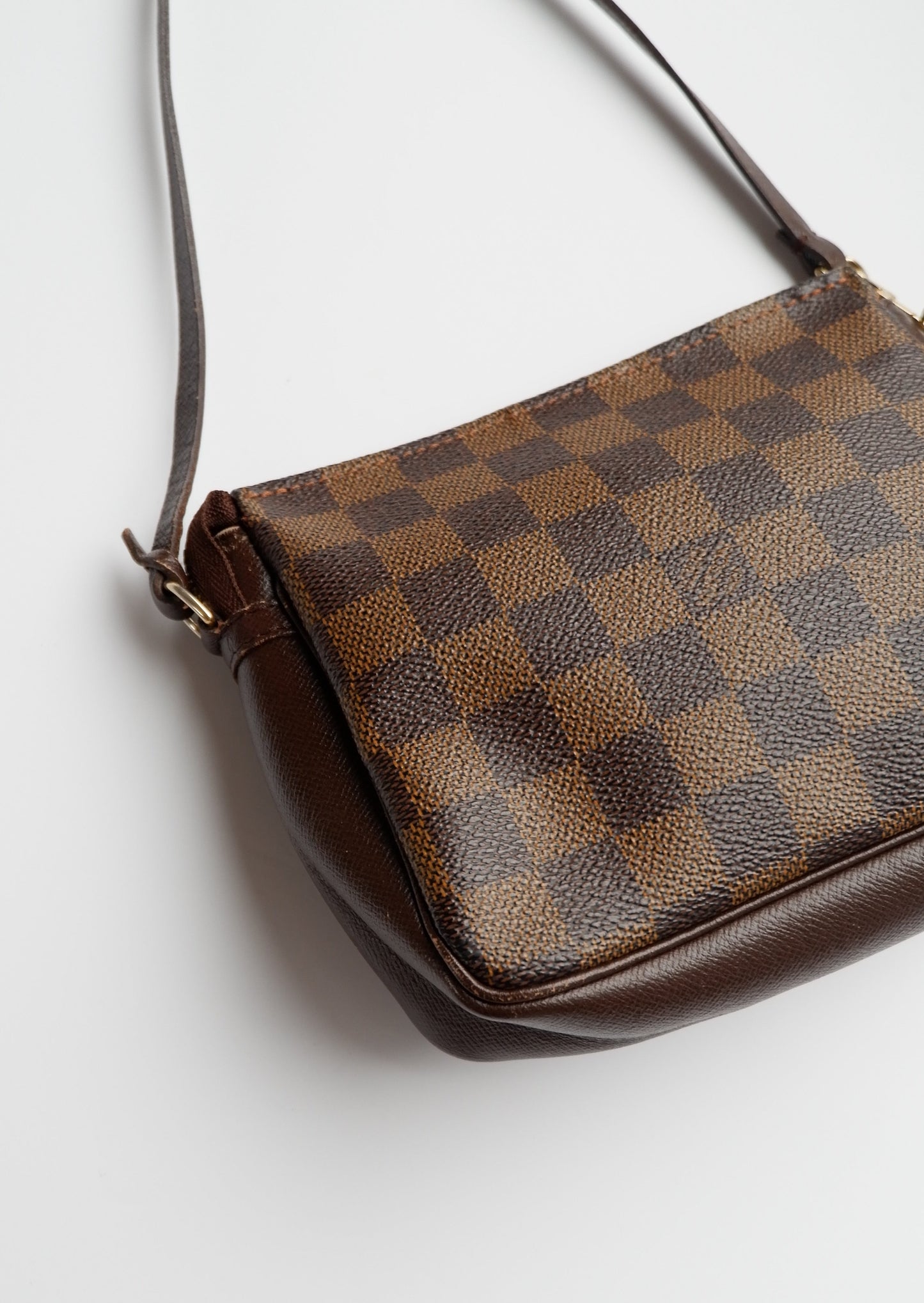 Authentic Preowned Louis Vuitton Damier Ebene Trousse Shoulder Bag