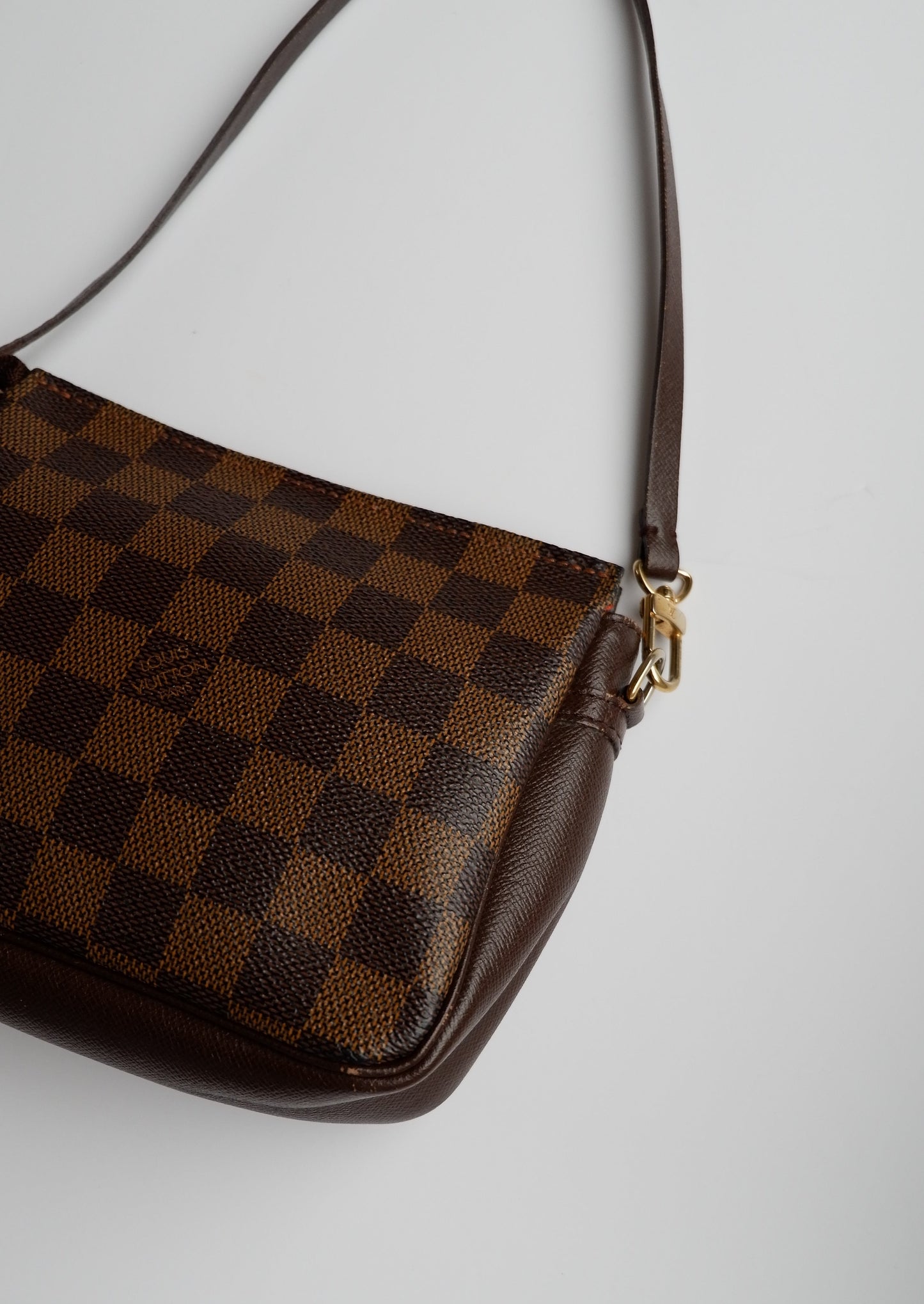 Authentic Preowned Louis Vuitton Damier Ebene Trousse Shoulder Bag