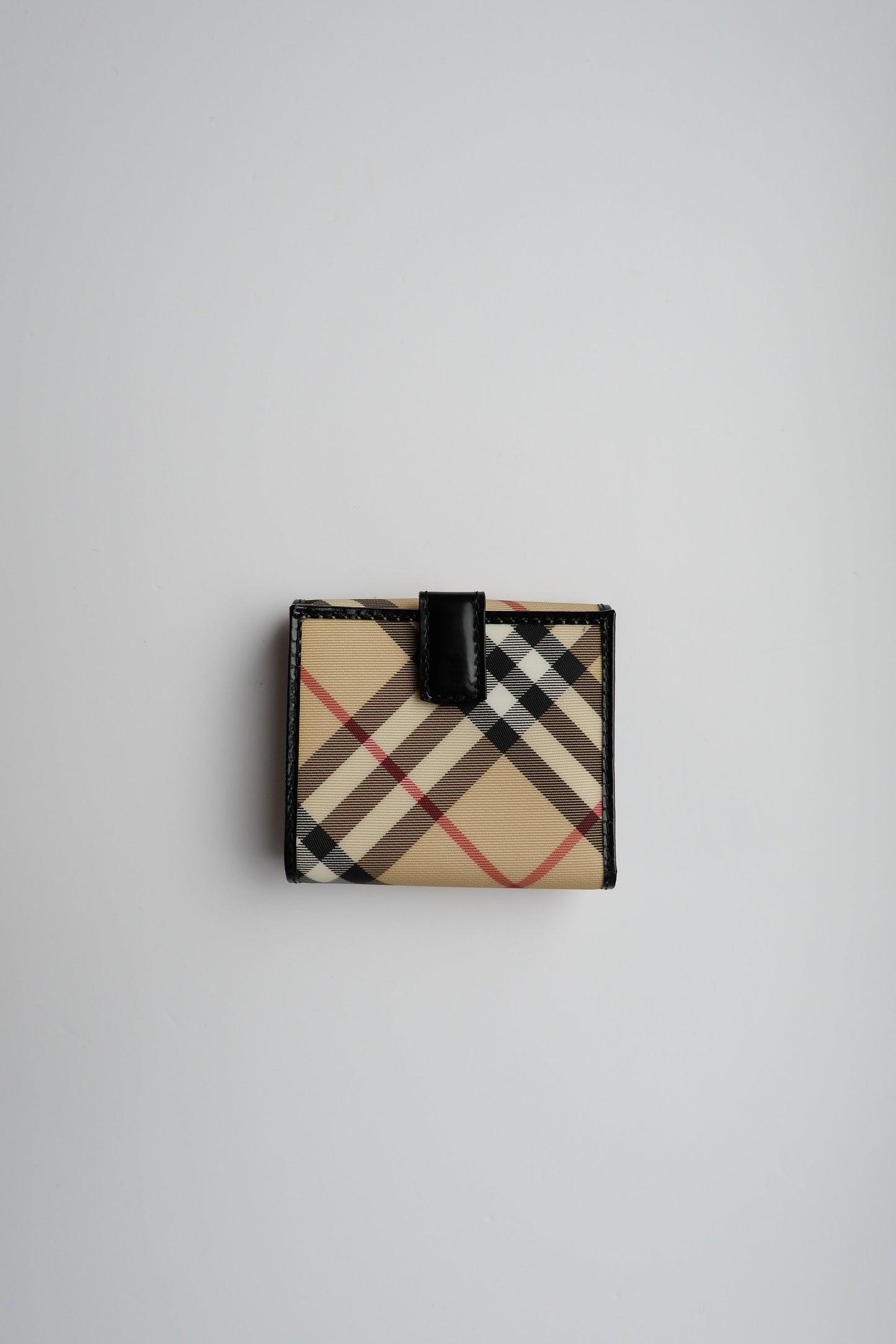 Authentic Preowned Burberry Nova Check Coated Canvas Bi-Fold Wallet