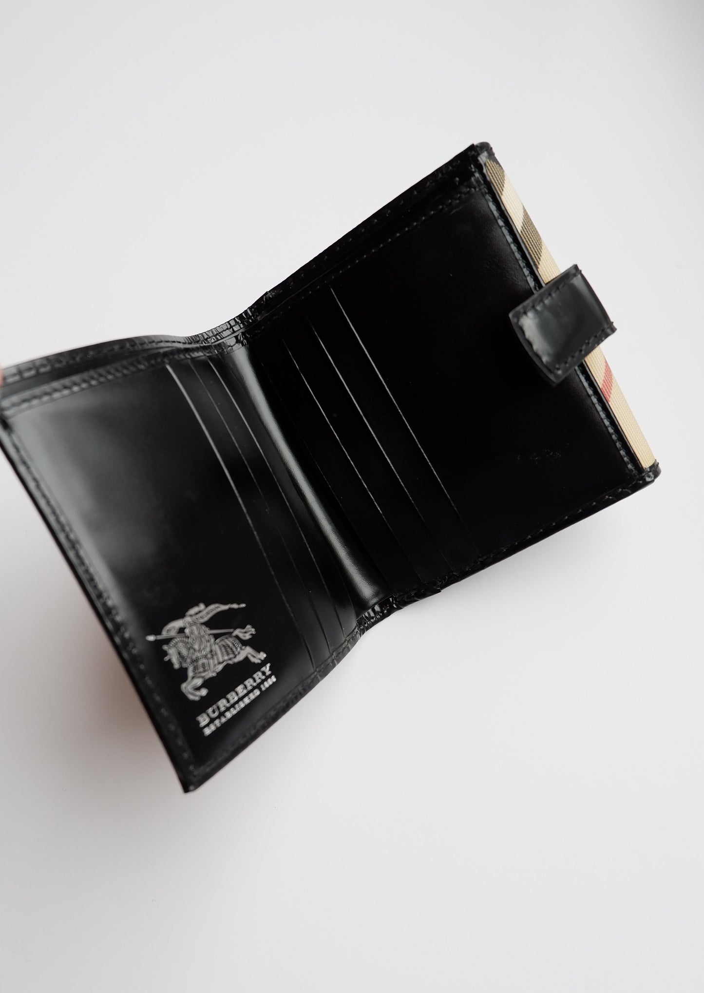 Authentic Preowned Burberry Nova Check Coated Canvas Bi-Fold Wallet