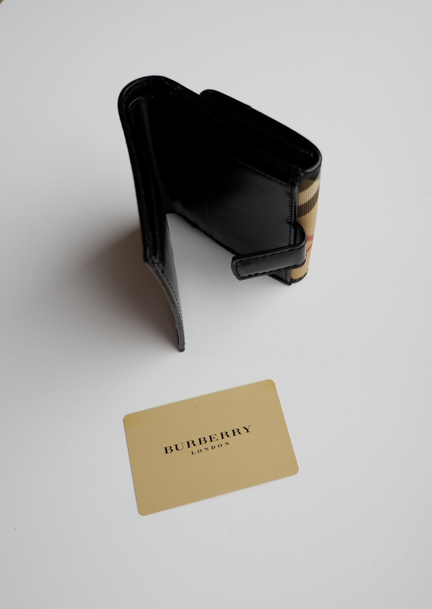 Authentic Preowned Burberry Nova Check Coated Canvas Bi-Fold Wallet