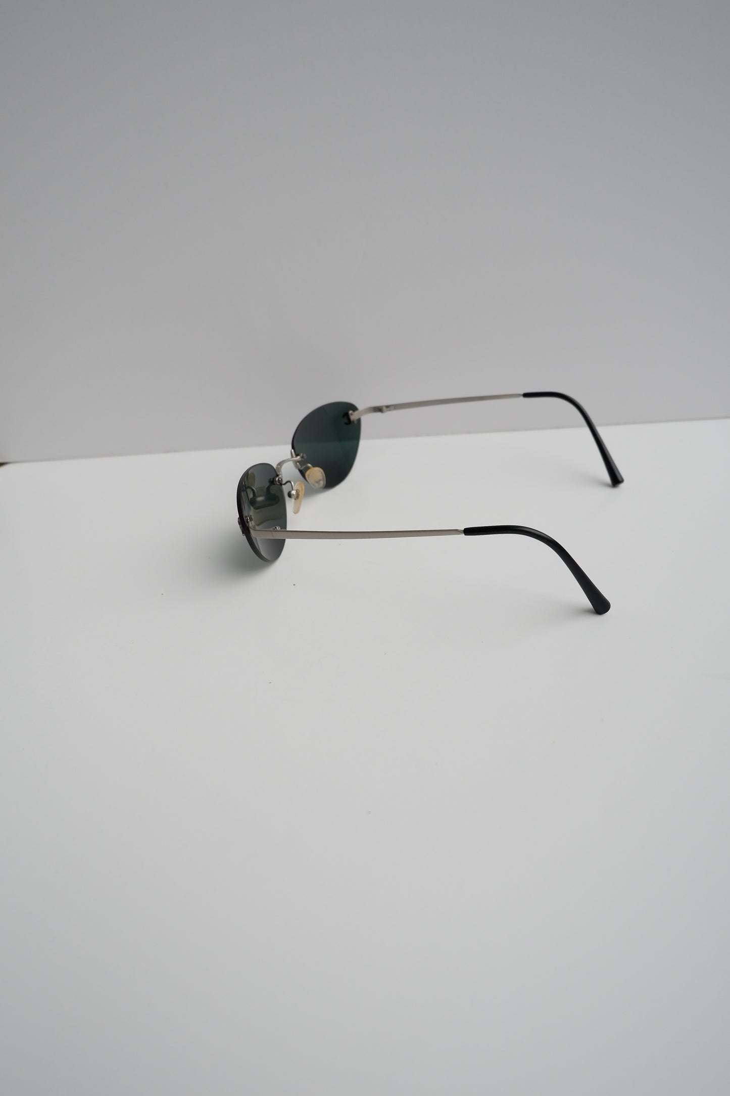 Authentic Preowned Vintage Chanel Cat Eye Metal Frame Sunglasses