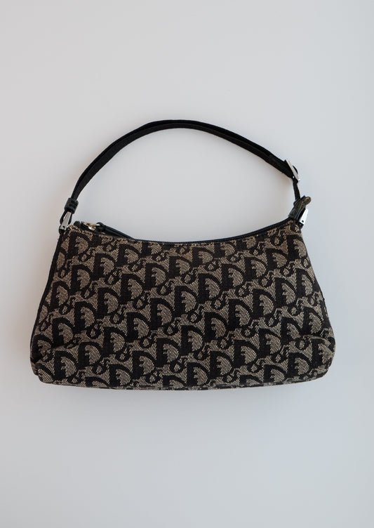 Authentic Preowned Dior Navy Diorissimo Shoulder Bag / Pochette